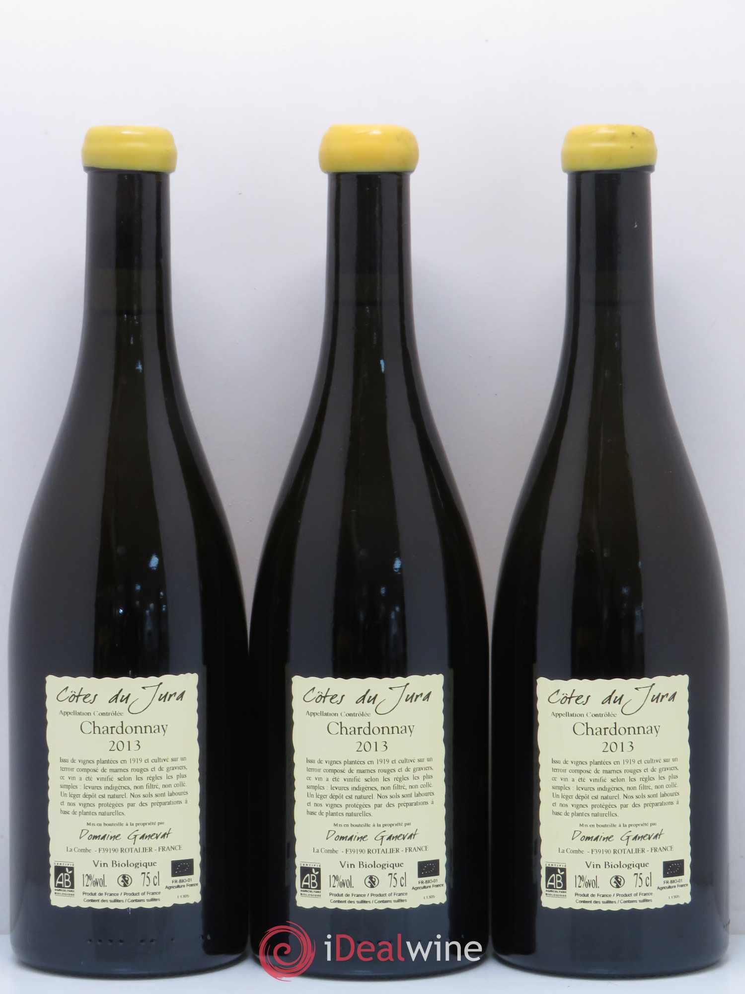 Côtes du Jura Les Grands Teppes Vieilles Vignes Jean-François Ganevat (Domaine) (sans prix de réserve) 2013 - Lot de 3 bouteilles - 1