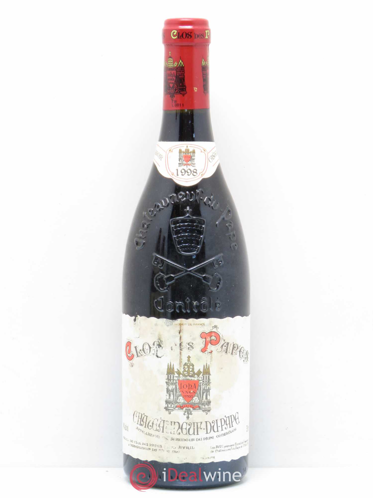 Châteauneuf-du-Pape Clos des Papes - Paul Avril (sans prix de réserve) 1998 - Lot de 1 bouteille - 0