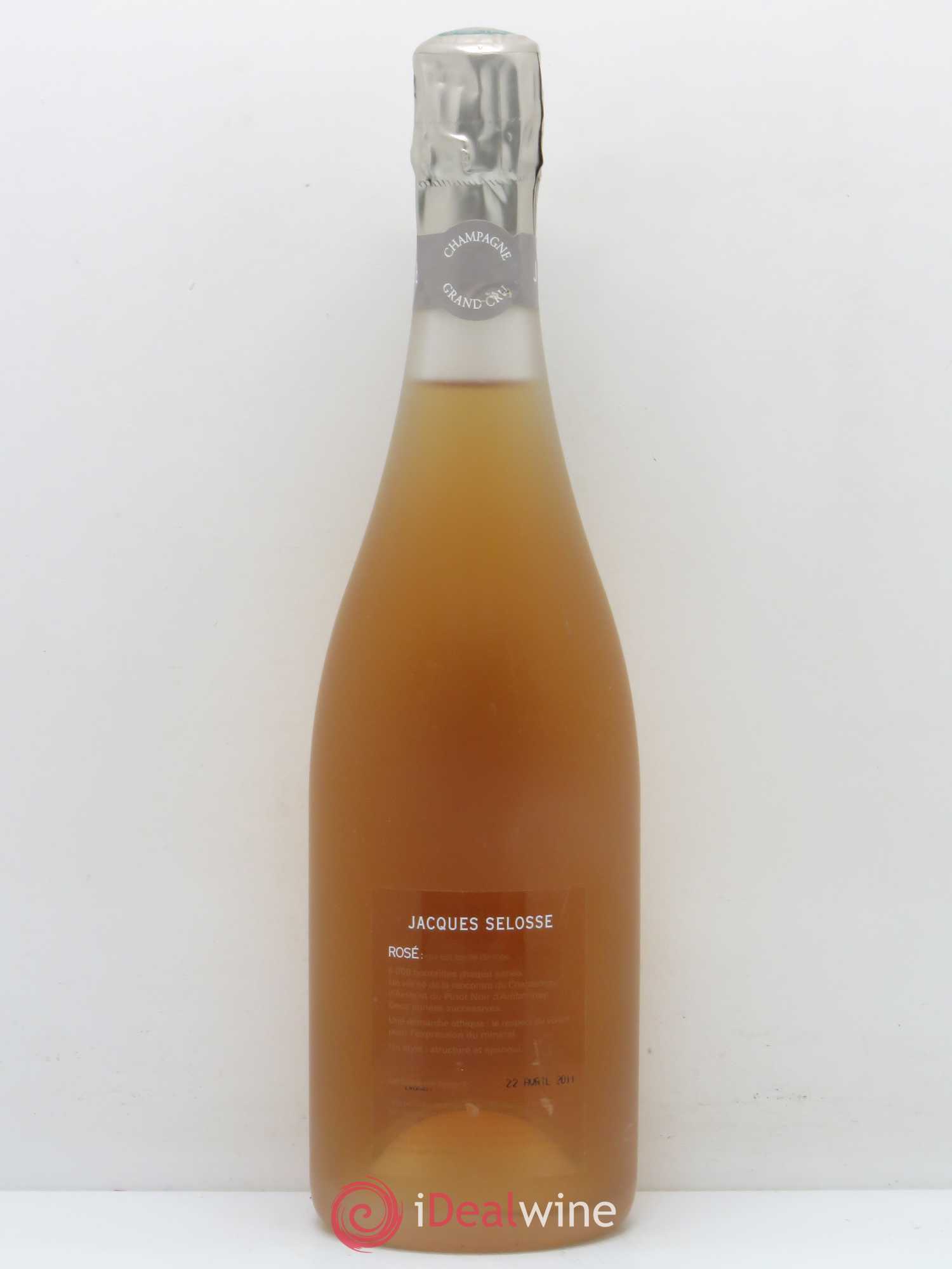 Rosé Brut Jacques Selosse (sans prix de réserve) - Lot de 1 bouteille - 1