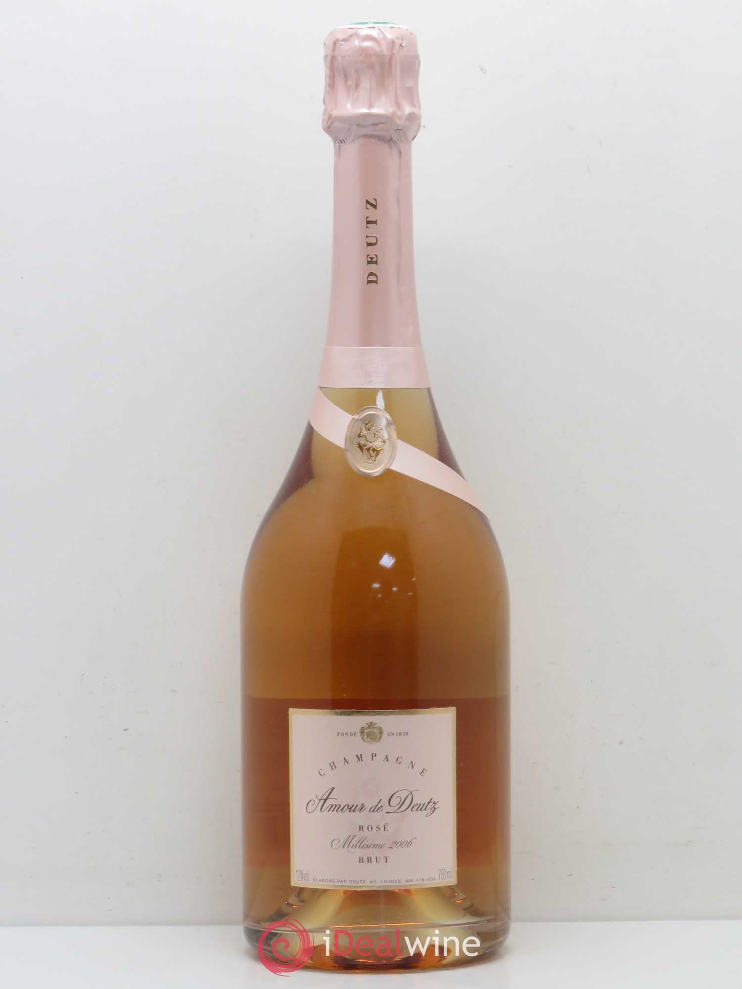 Champagne - Amour de Deutz (sans prix de réserve) 2006 - Posten von 1 Flasche - 0