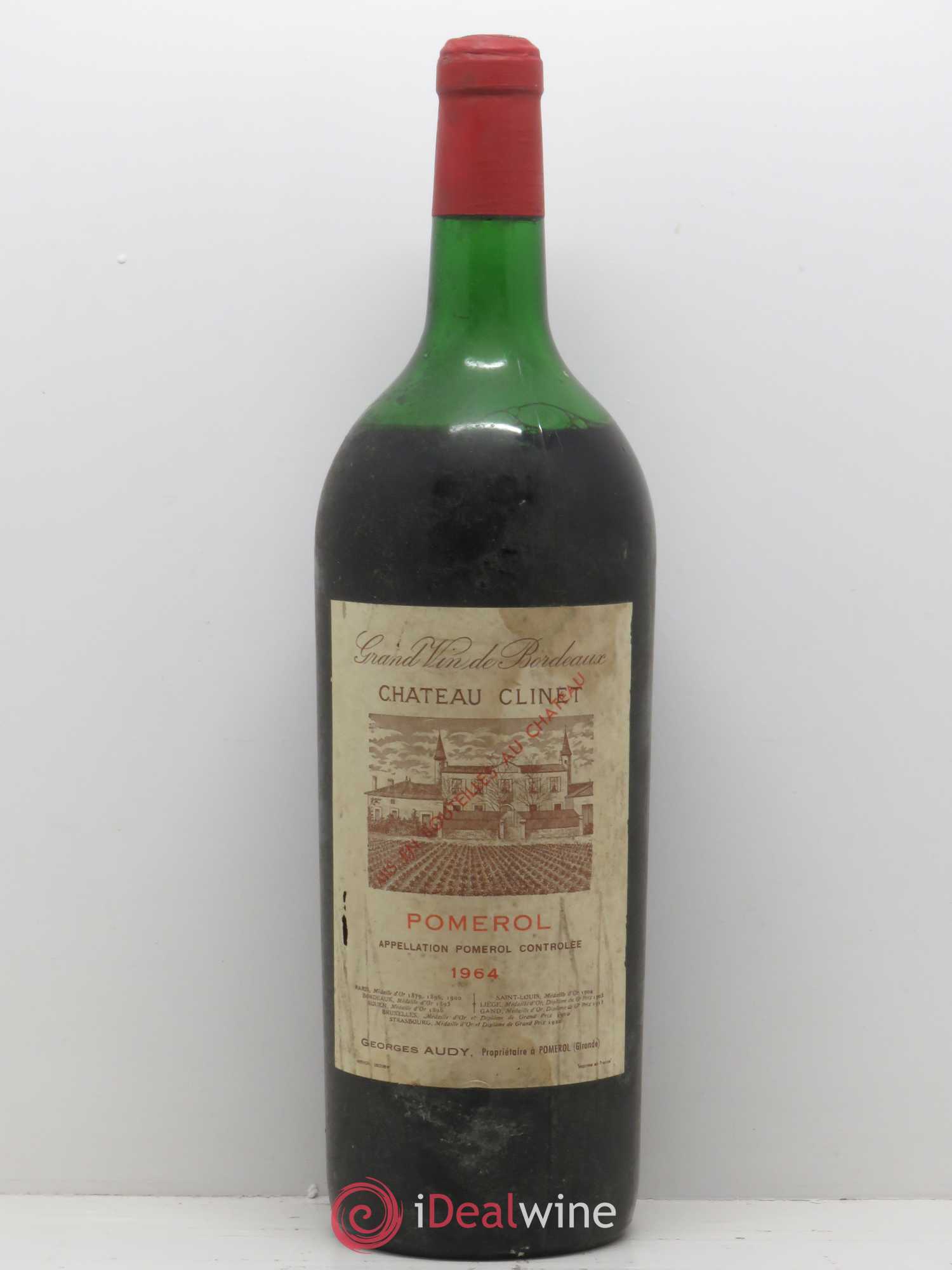 Château Clinet (sans prix de réserve) 1964 - Lot de 1 magnum - 0