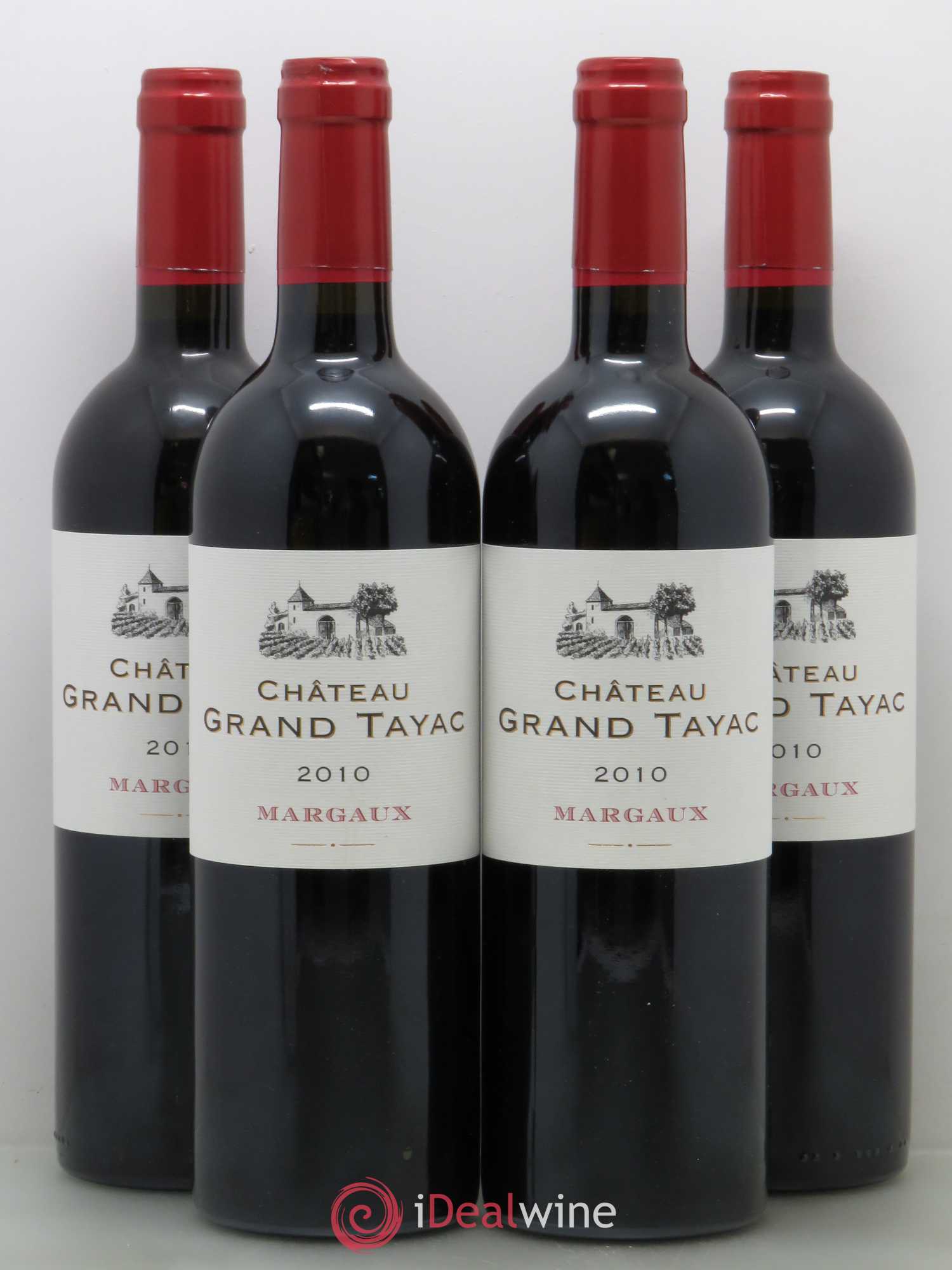 Château Tayac Cru Bourgeois (sans prix de réserve) 2010 - Lot de 4 bouteilles - 0