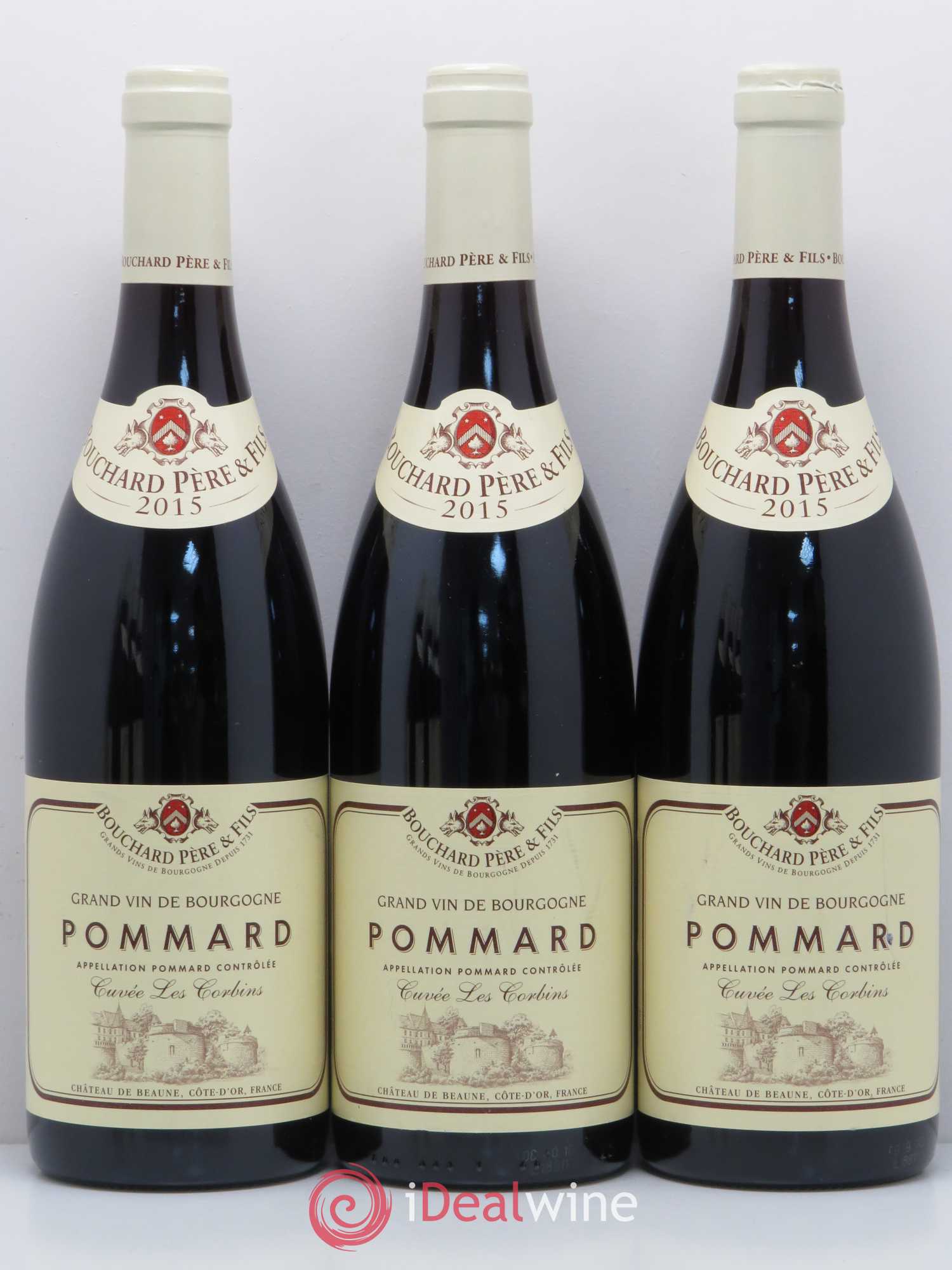 Pommard Les Corbins Bouchard Père & Fils (sans prix de réserve) 2015 - Posten von 6 Flaschen - 1