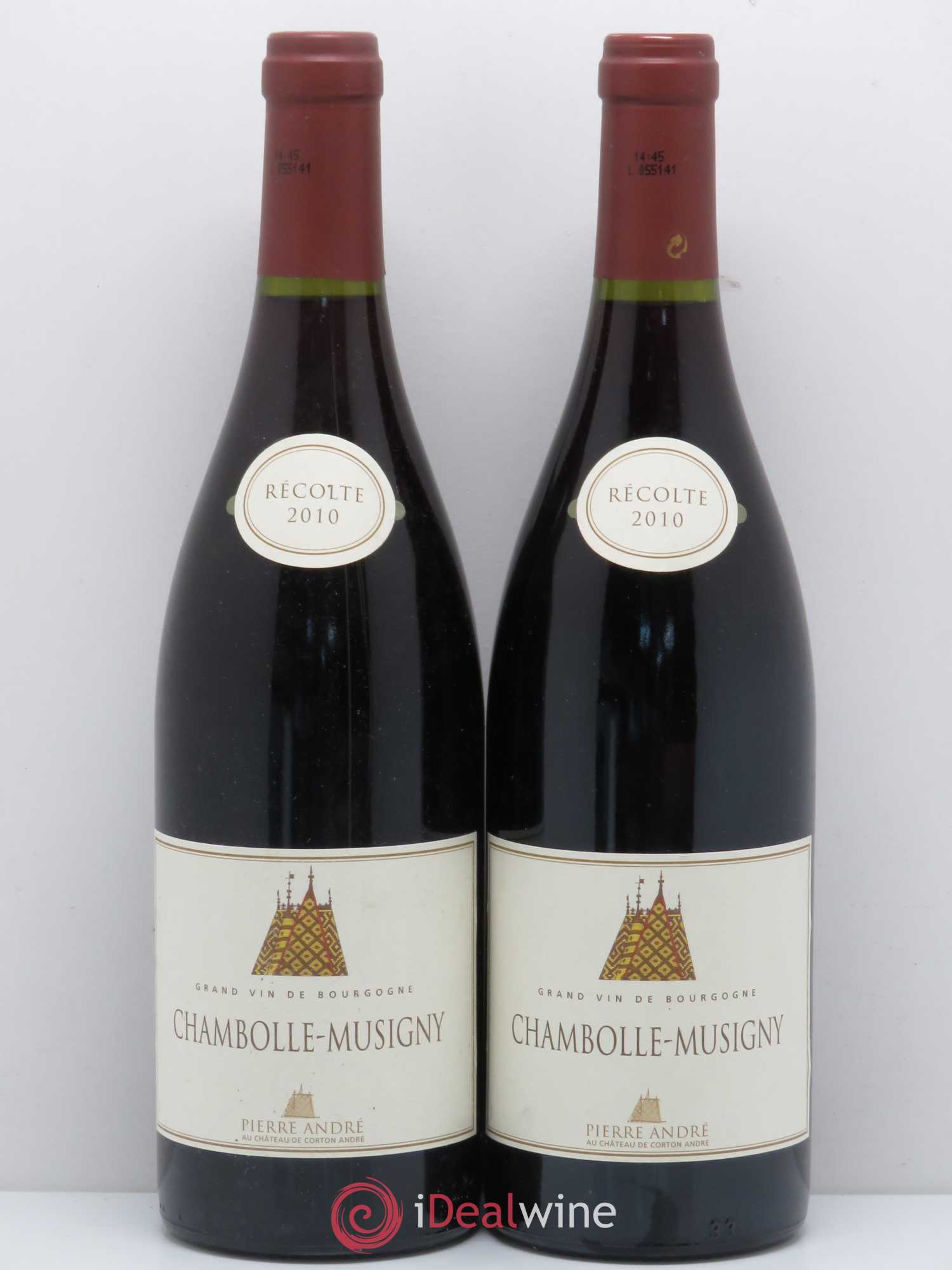 Chambolle-Musigny Domaine Pierre Andre (sans prix de réserve) 2010 - Posten von 2 Flaschen - 0