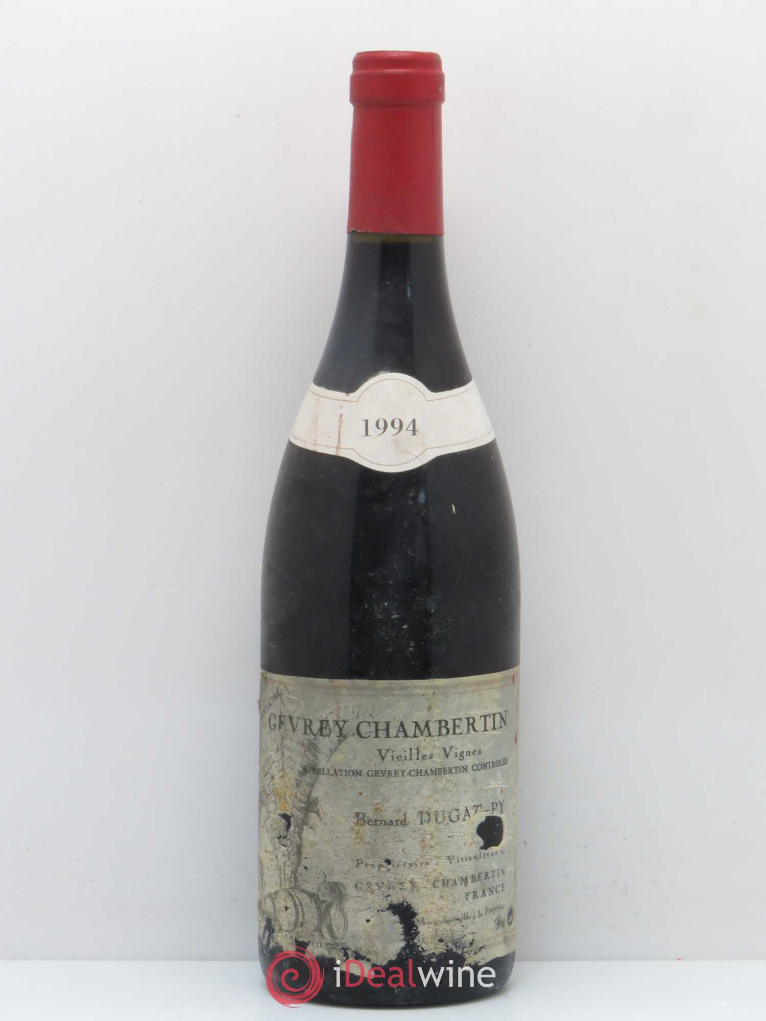 Gevrey-Chambertin Vieilles Vignes Dugat-Py (sans prix de réserve) 1994 - Lot de 1 bouteille - 0