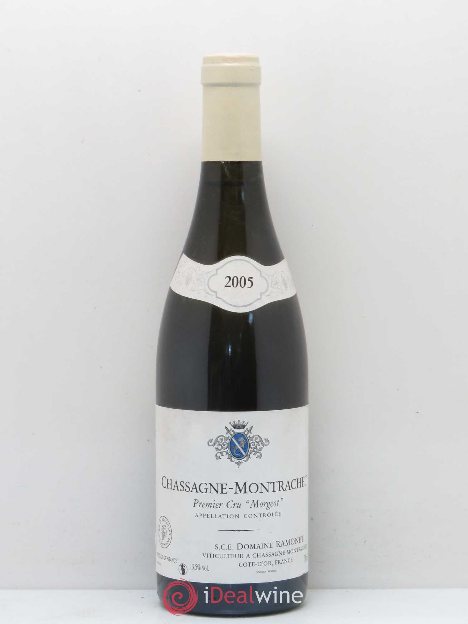 Chassagne-Montrachet 1er Cru Morgeot Ramonet (Domaine) (sans prix de réserve) 2005 - Lot de 1 bouteille - 0