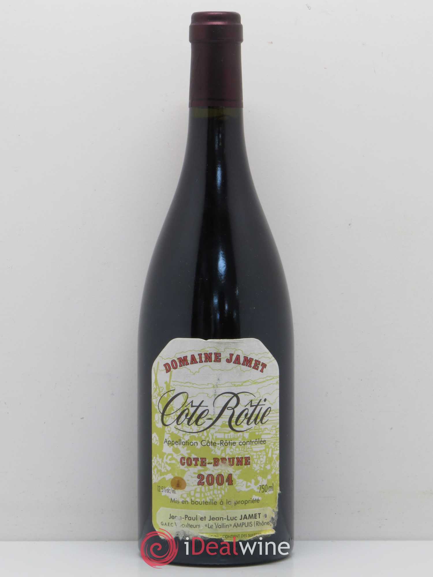 Côte-Rôtie Côte Brune Jamet (Domaine) (sans prix de réserve) 2004 - Lot de 1 bouteille - 0