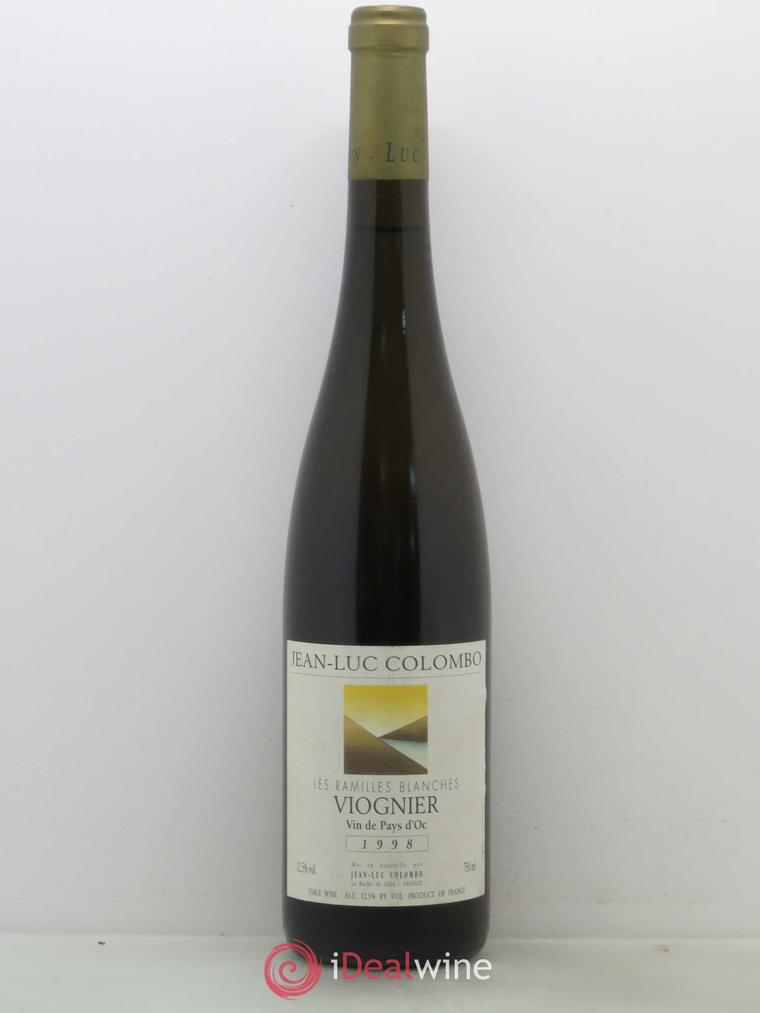 Divers Les Ramilles Blanches Viognier JL Colombo (sans prix de réserve) 1998 - Posten von 1 Flasche - 0