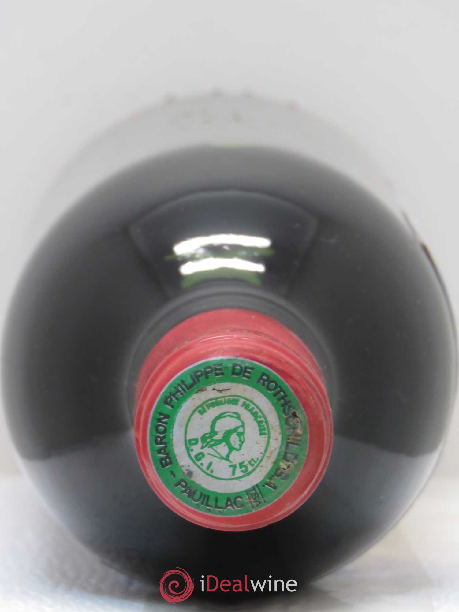 Château Mouton Rothschild 1er Grand Cru Classé (sans prix de réserve) 1980 - Lot de 2 bouteilles - 1