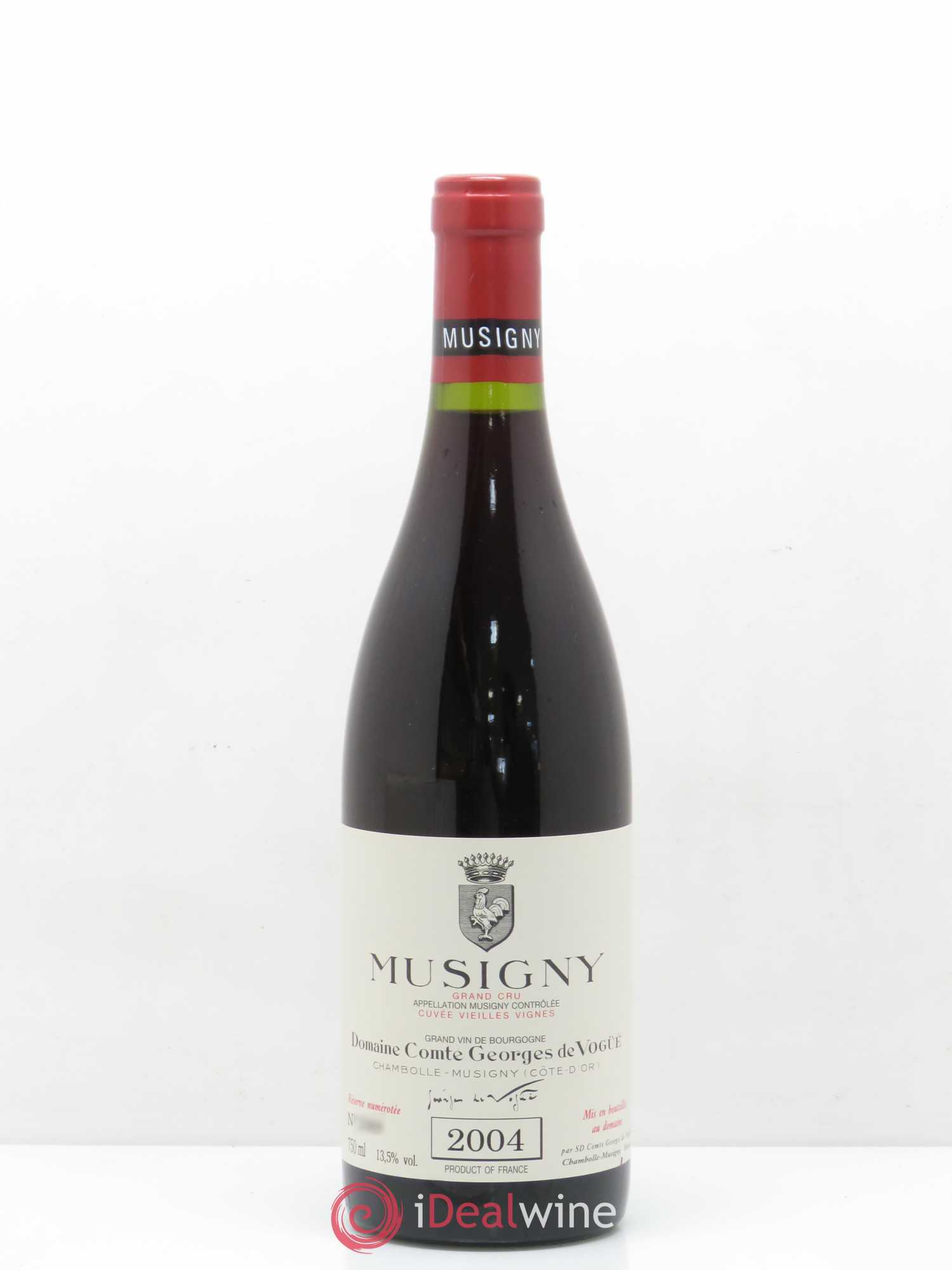Musigny Grand Cru Cuvée Vieilles Vignes Comte Georges de Vogüé (sans prix de réserve) 2004 - Lot de 1 bouteille - 0