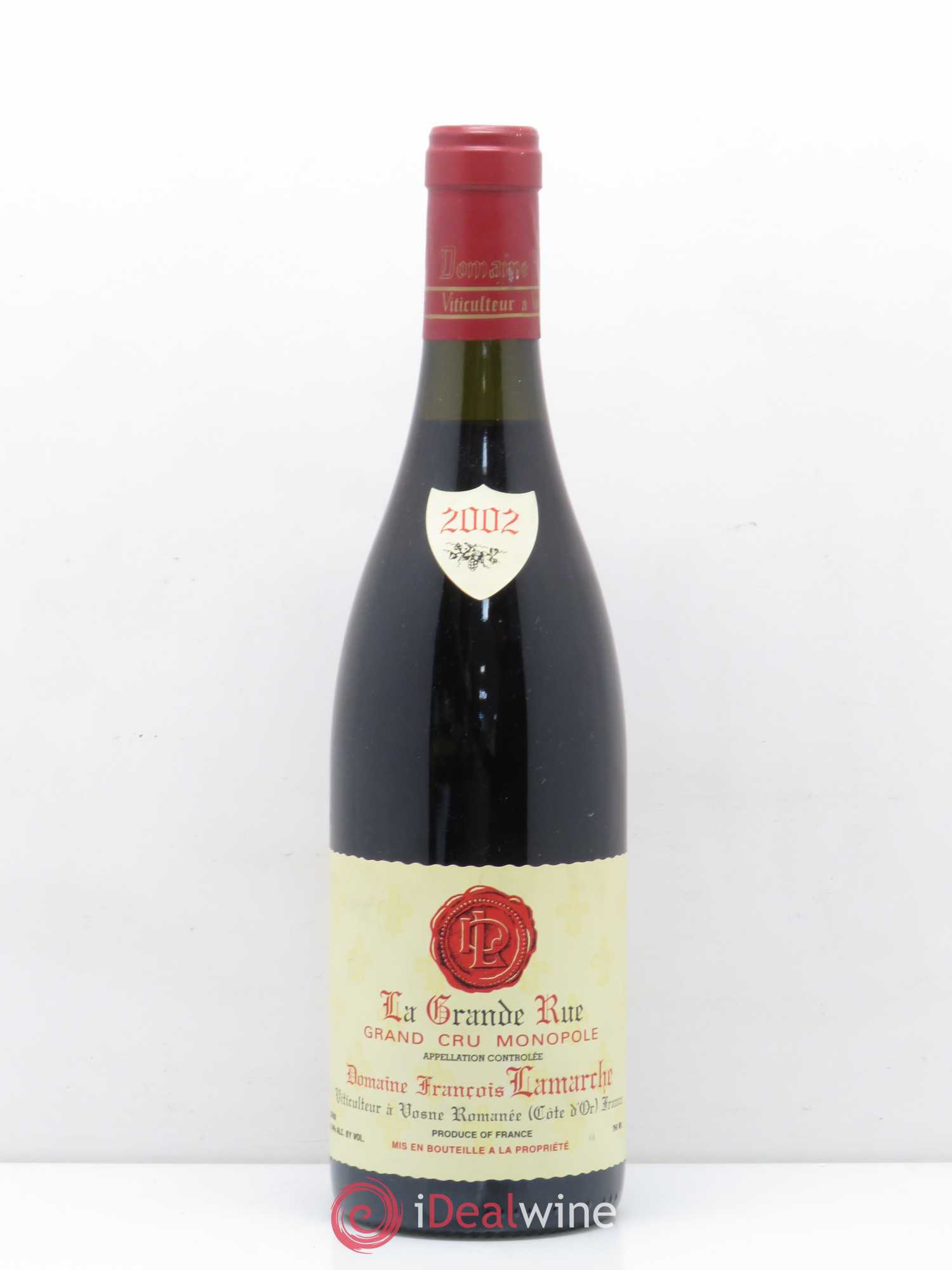 La Grande Rue Grand Cru Lamarche (Domaine) (sans prix de réserve) 2002 - Lot de 1 bouteille - 0