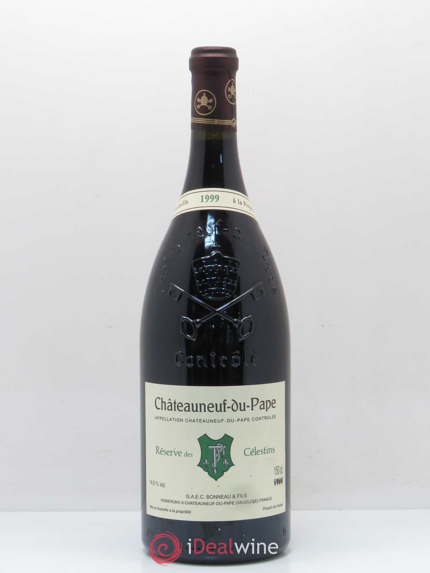Châteauneuf-du-Pape Réserve des Célestins Henri Bonneau & Fils 1999 - Lot de 1 magnum - 0
