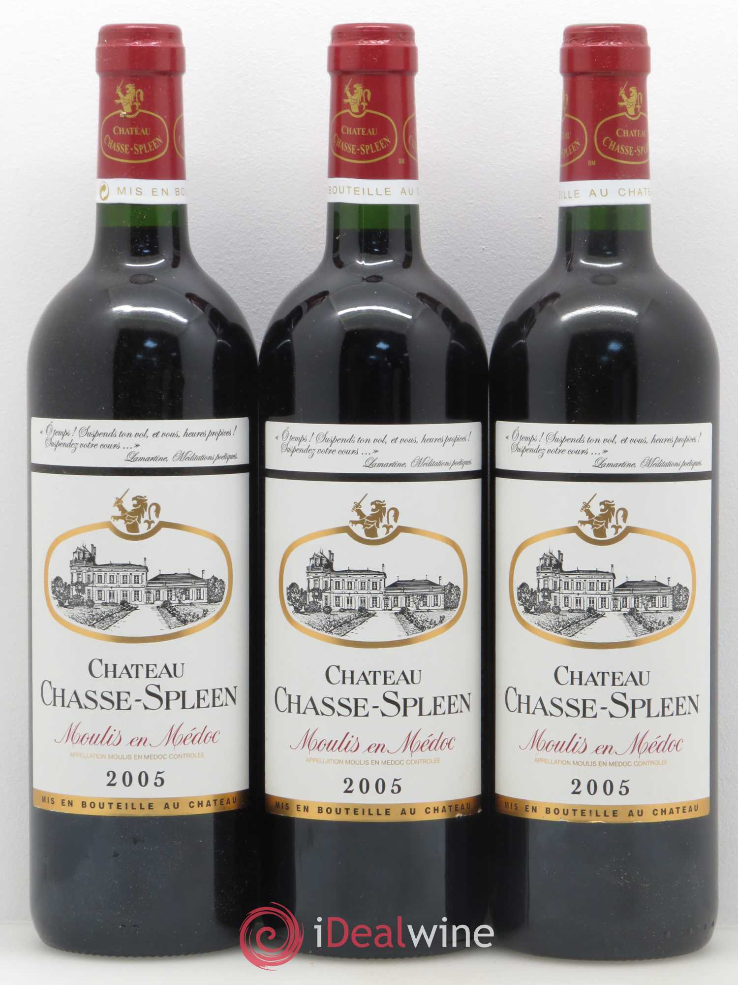 Château Chasse Spleen (sans prix de réserve) 2005 - Lot de 6 bouteilles - 2