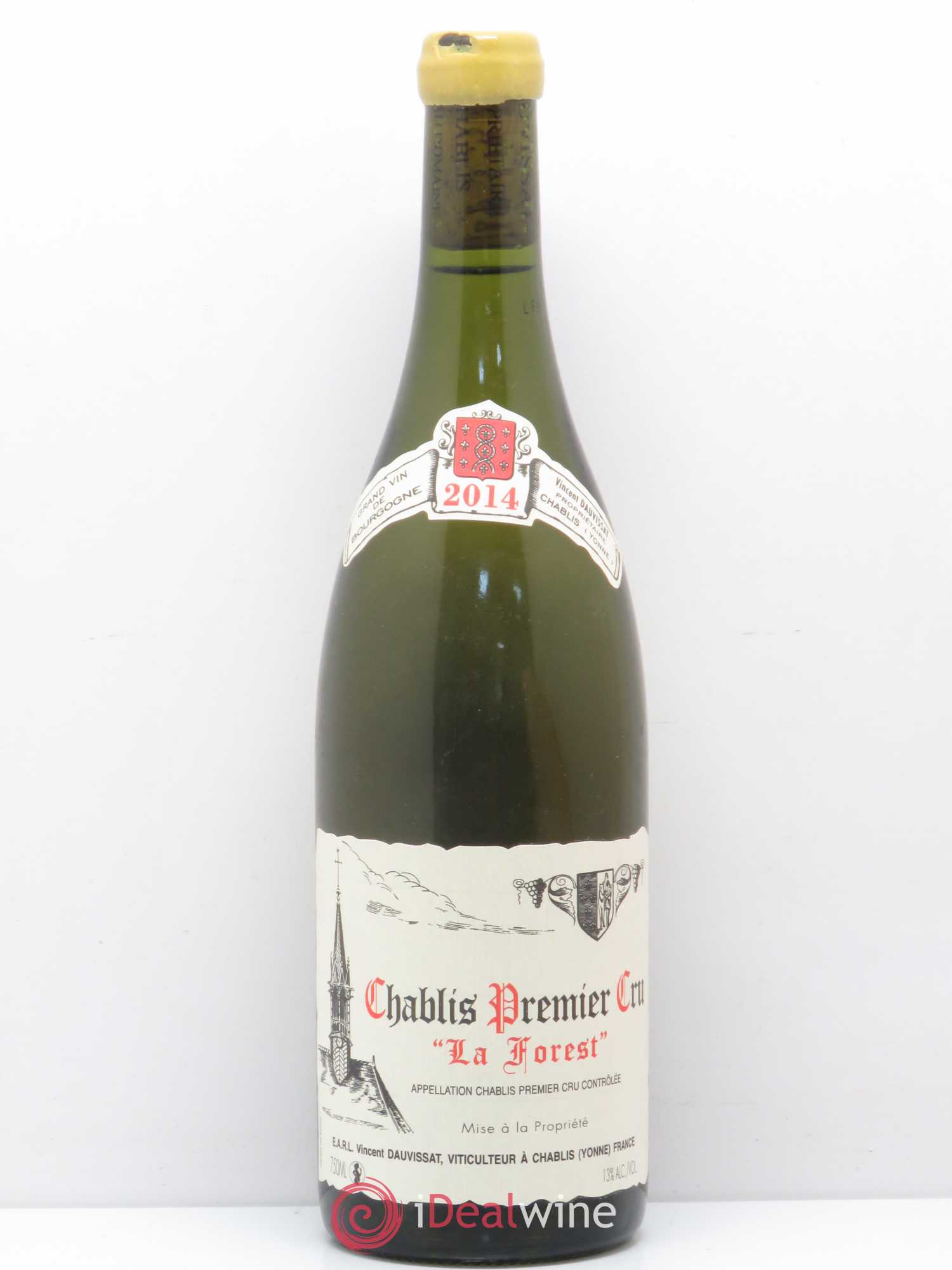 Chablis 1er Cru La Forest Vincent Dauvissat (Domaine) (sans prix de réserve) 2014 - Lot de 1 bouteille - 0