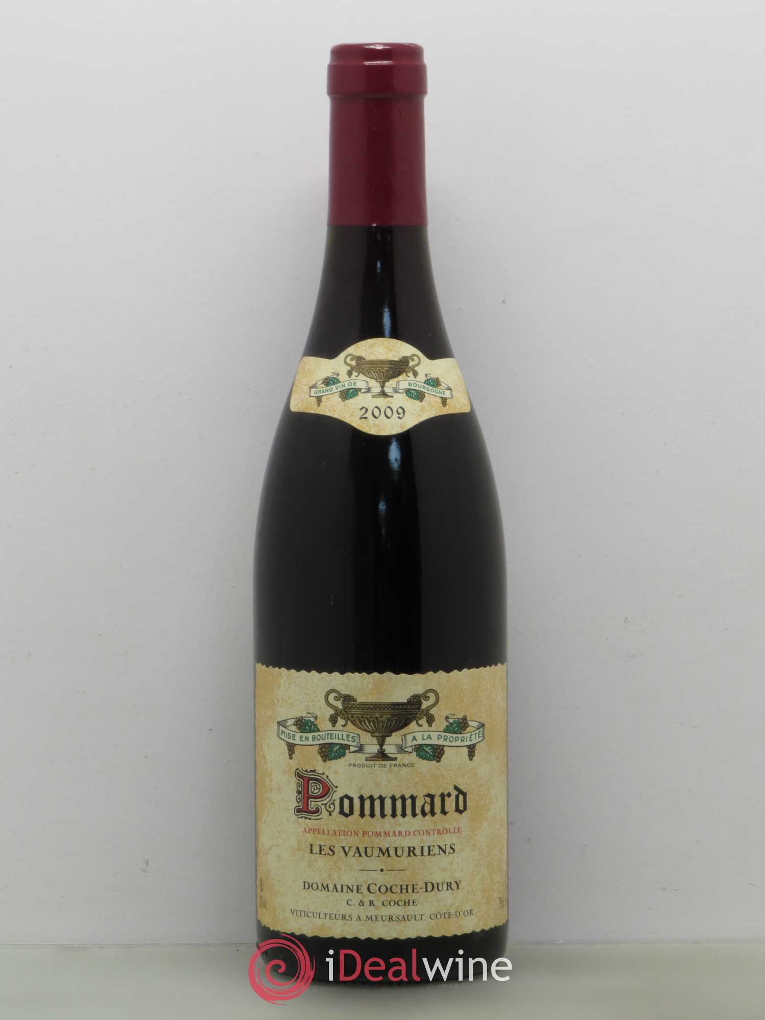 Pommard les Vaumuriens Coche Dury (Domaine) (senza prezzo di riserva) 2009 - Lotto di 1 bottiglia - 0