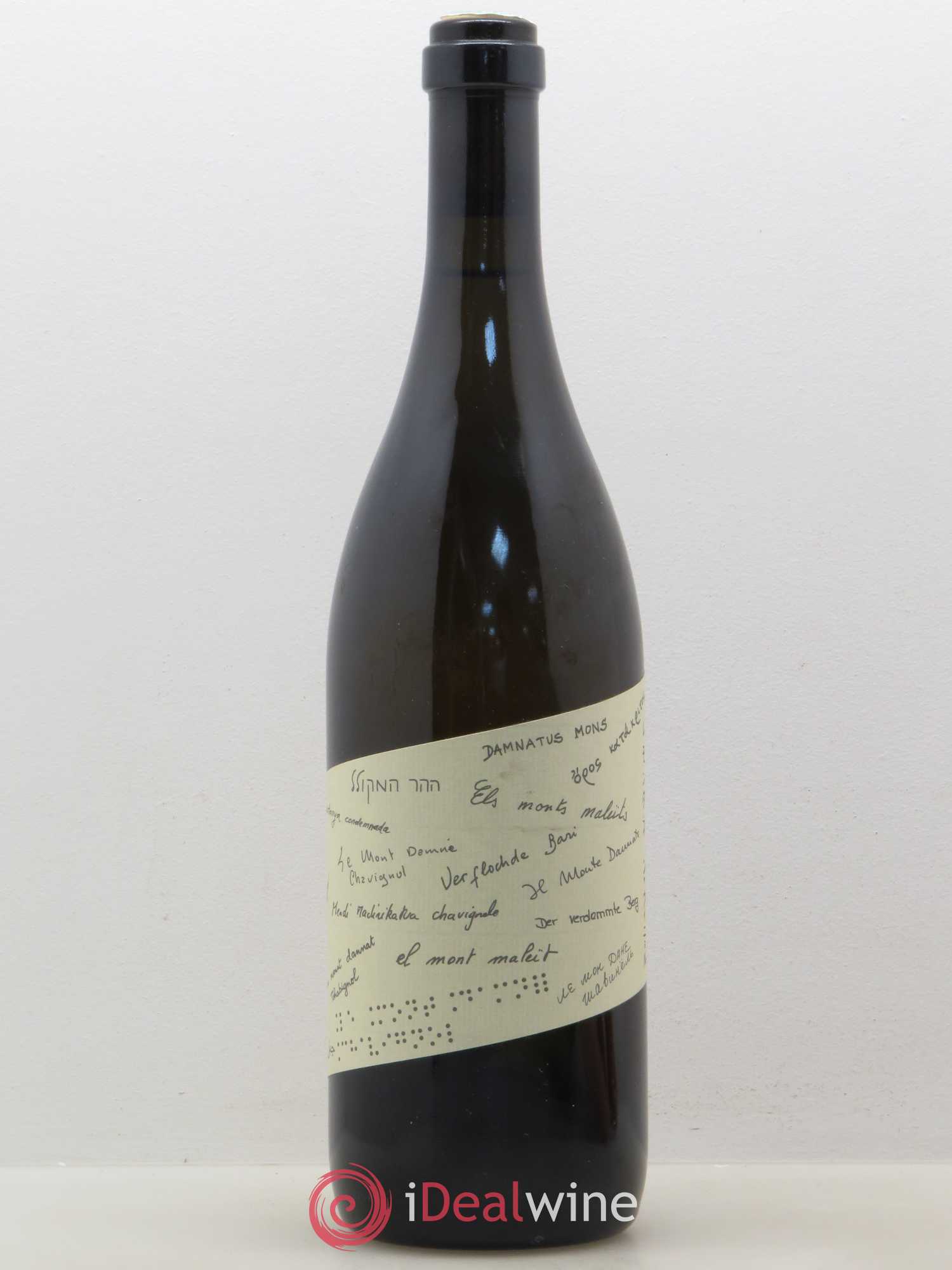 Sancerre Le Mont Damné Chavignol Dagueneau (Domaine Didier - Louis-Benjamin) (sans prix de réserve) 2008 - Lot de 1 bouteille - 0