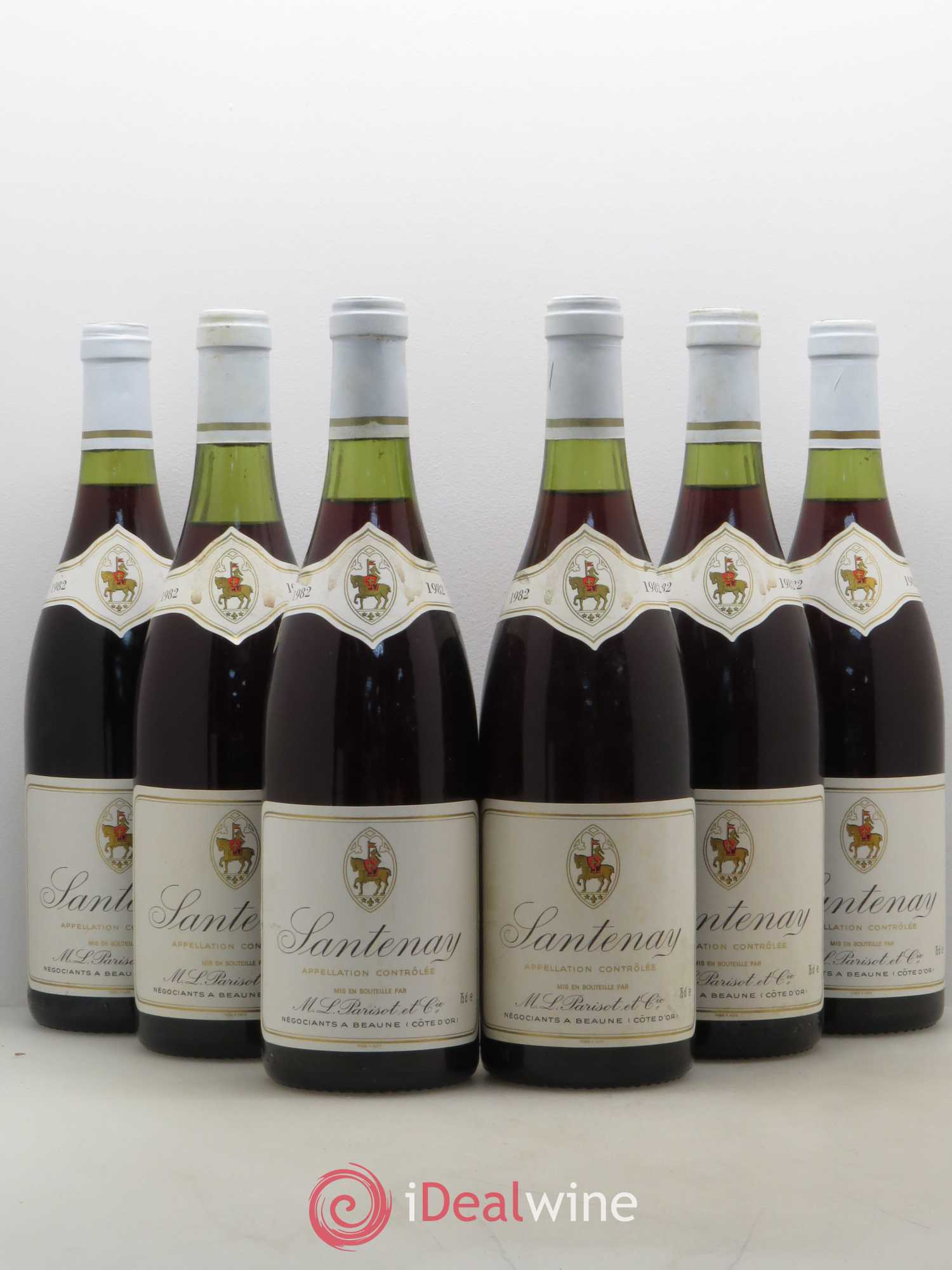 Santenay Parisot (sans prix de réserve) 1982 - Posten von 6 Flaschen - 0