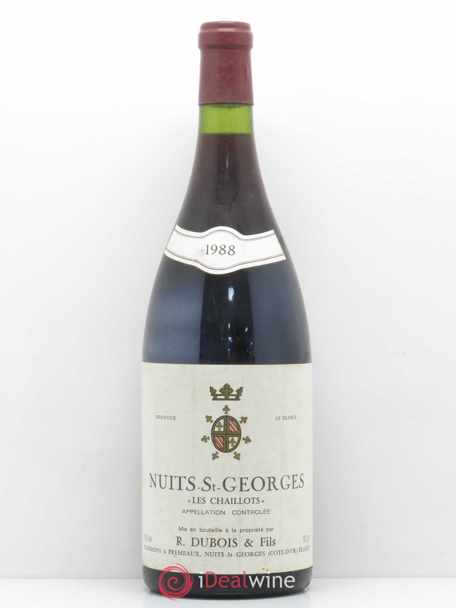 Nuits-Saint-Georges Les Chaillots Domaine R Dubois et Fils (sans prix de réserve) 1988 - Posten von 1 Magnum - 0