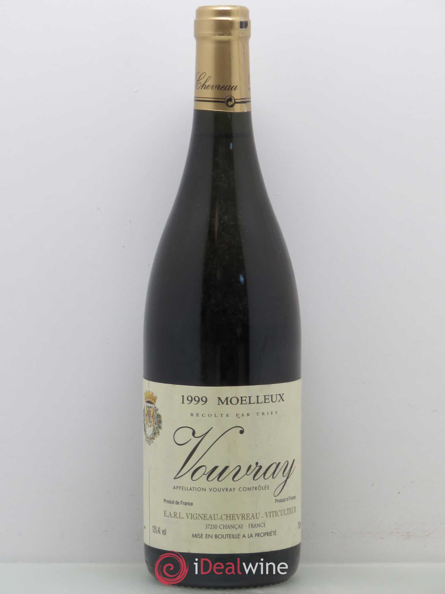 Vouvray Domaine De Vigneau Chevreau Moelleux (sans prix de réserve) 1999 - Lotto di 1 bottiglia - 0
