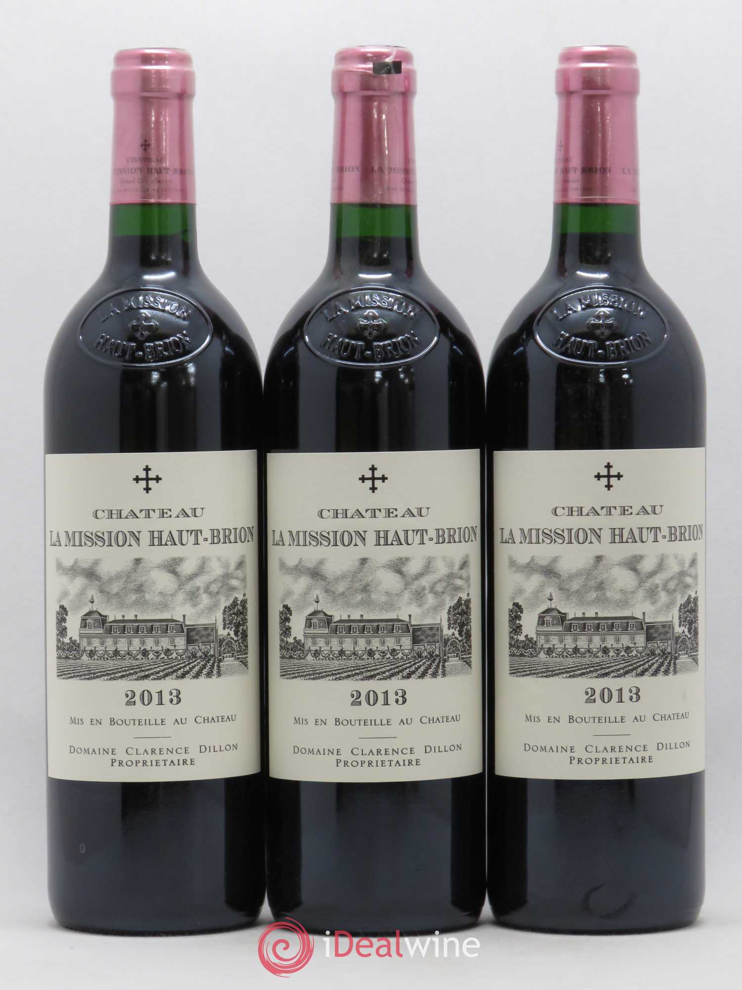 Château la Mission Haut-Brion Cru Classé de Graves 2013 - Lot de 3 bouteilles - 0
