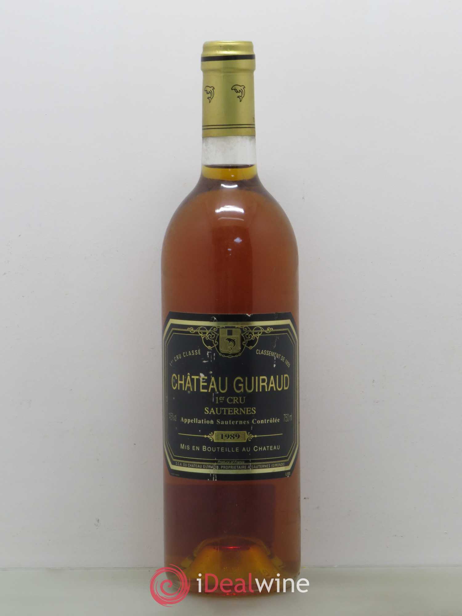 Château Guiraud 1er Grand Cru Classé (senza prezzo di riserva) 1989 - Lotto di 1 bottiglia - 0