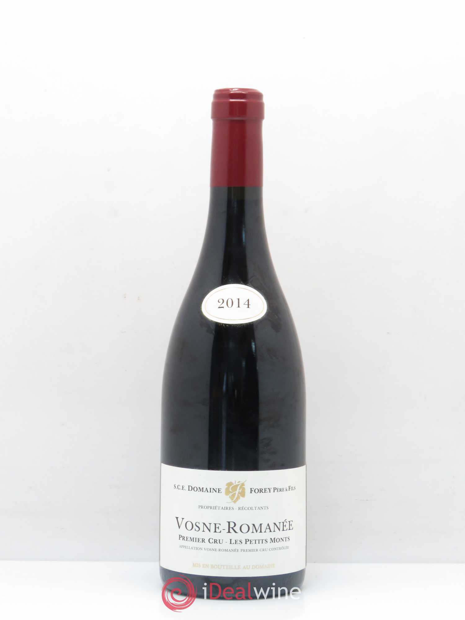 Vosne-Romanée 1er Cru Les Petits Monts Domaine Forey 2014 - Posten von 1 Flasche - 0