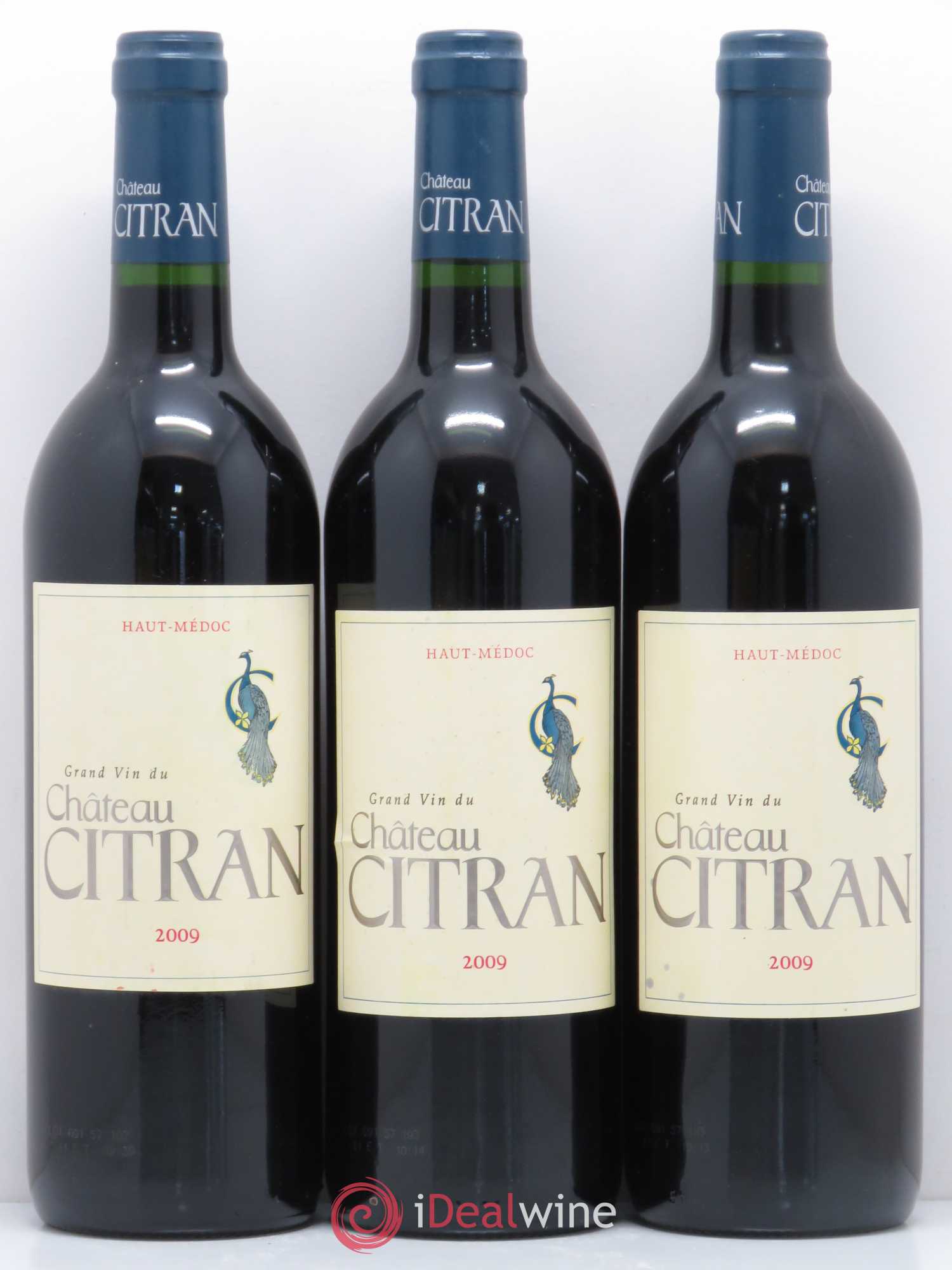 Château Citran Cru Bourgeois 2009 - Lot de 3 bouteilles - 0