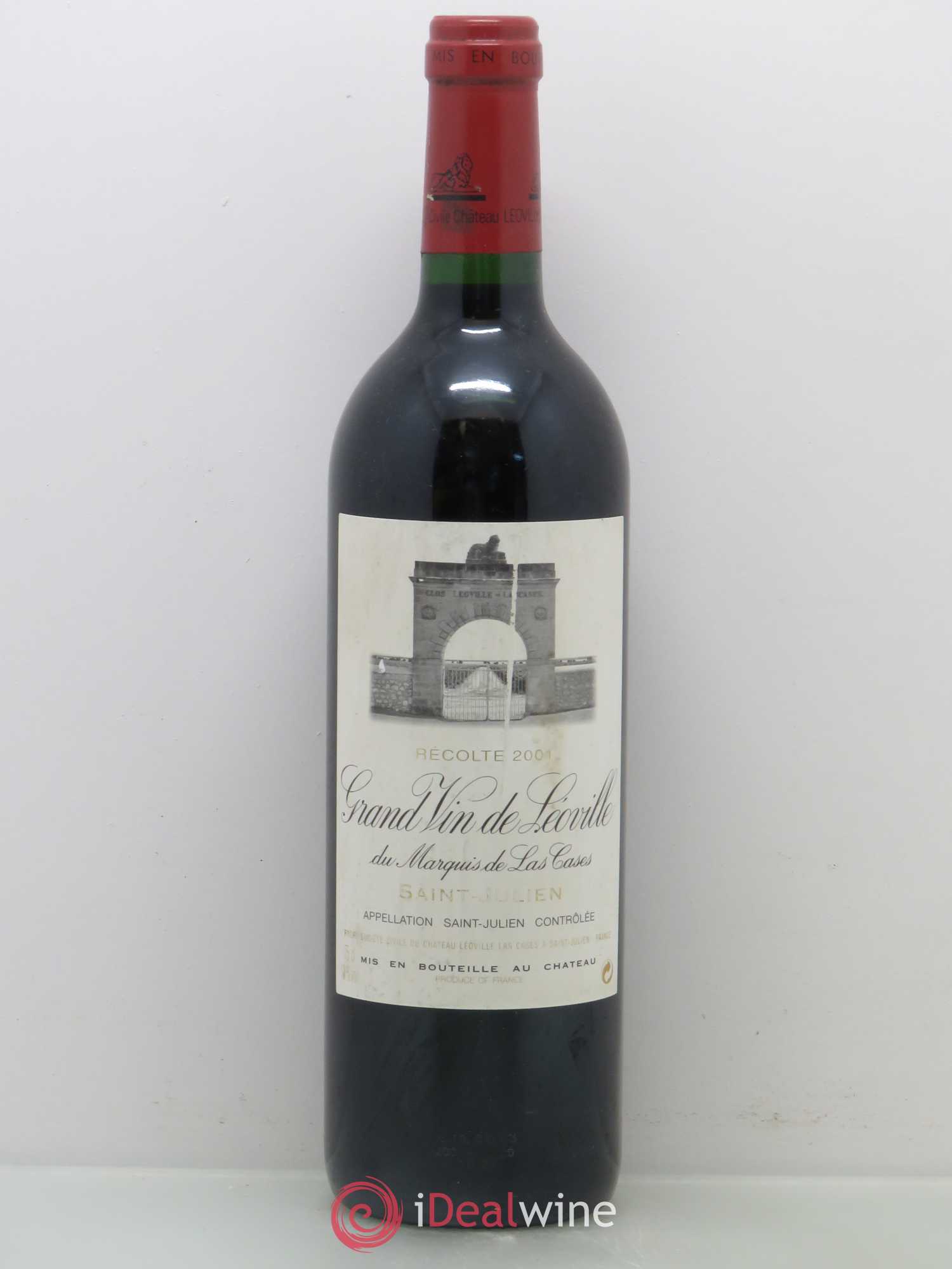 Château Léoville Las Cases 2ème Grand Cru Classé (sans prix de réserve) 2001 - Lot de 1 bouteille - 0