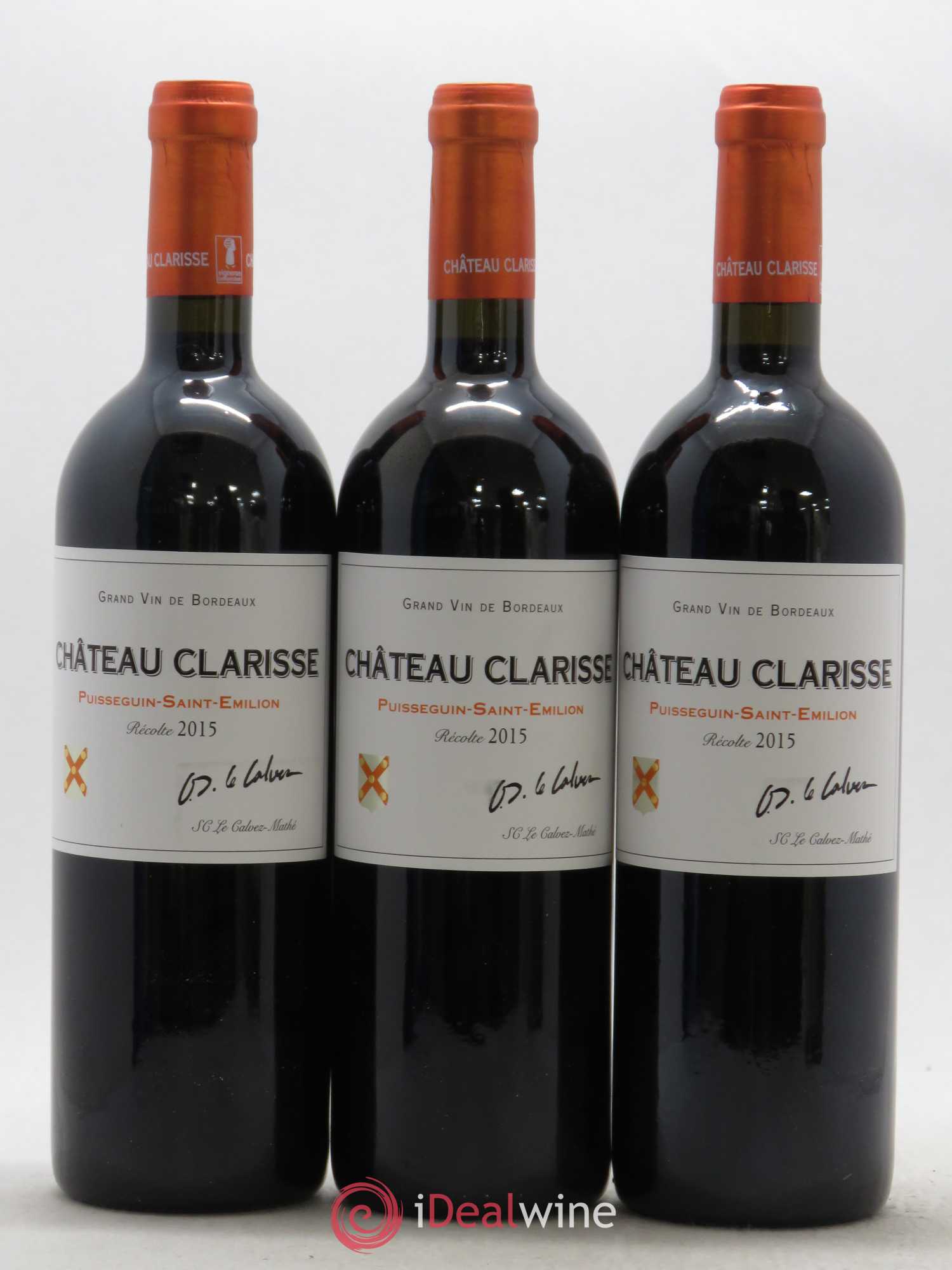 Château Clarisse 2015 - Lot de 6 bouteilles - 1