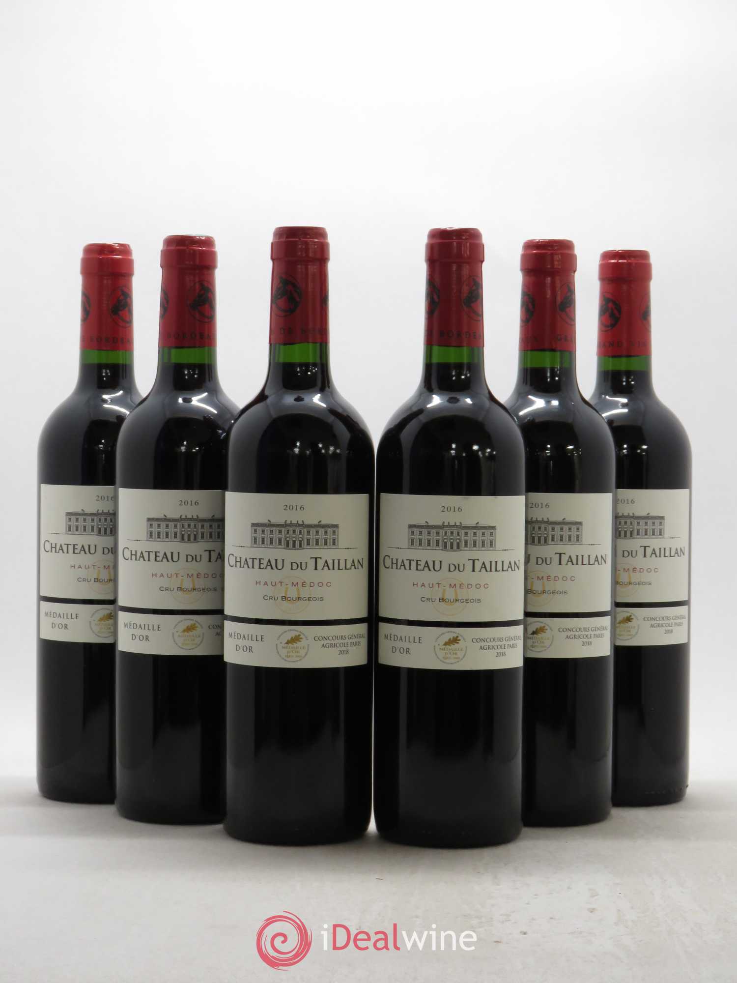 Château du Taillan Cru Bourgeois Exceptionnel 2016 - Lot de 6 bouteilles - 0