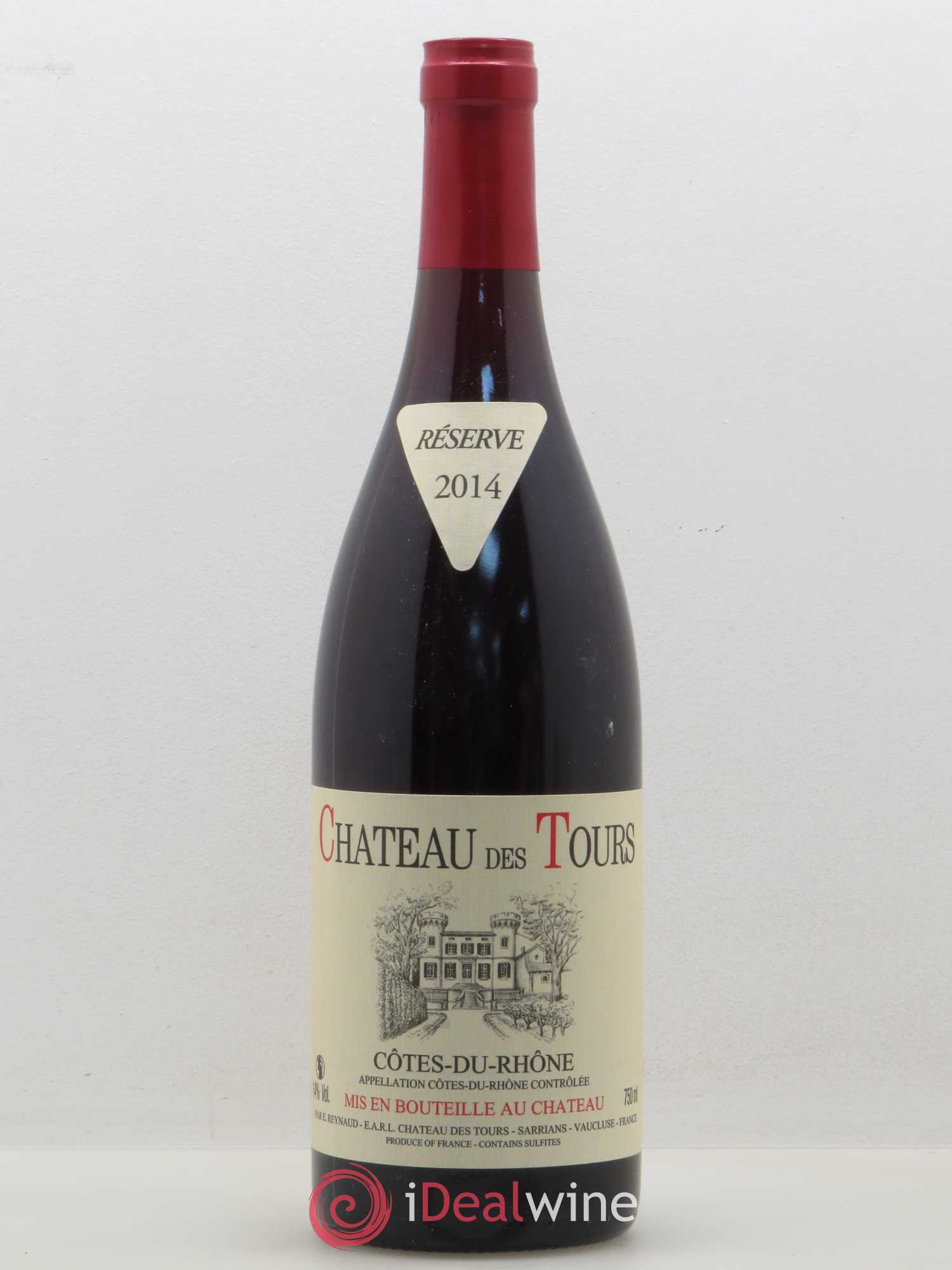 Côtes-du-Rhône Château des Tours Emmanuel Reynaud 2014 - Lot de 1 bouteille - 0