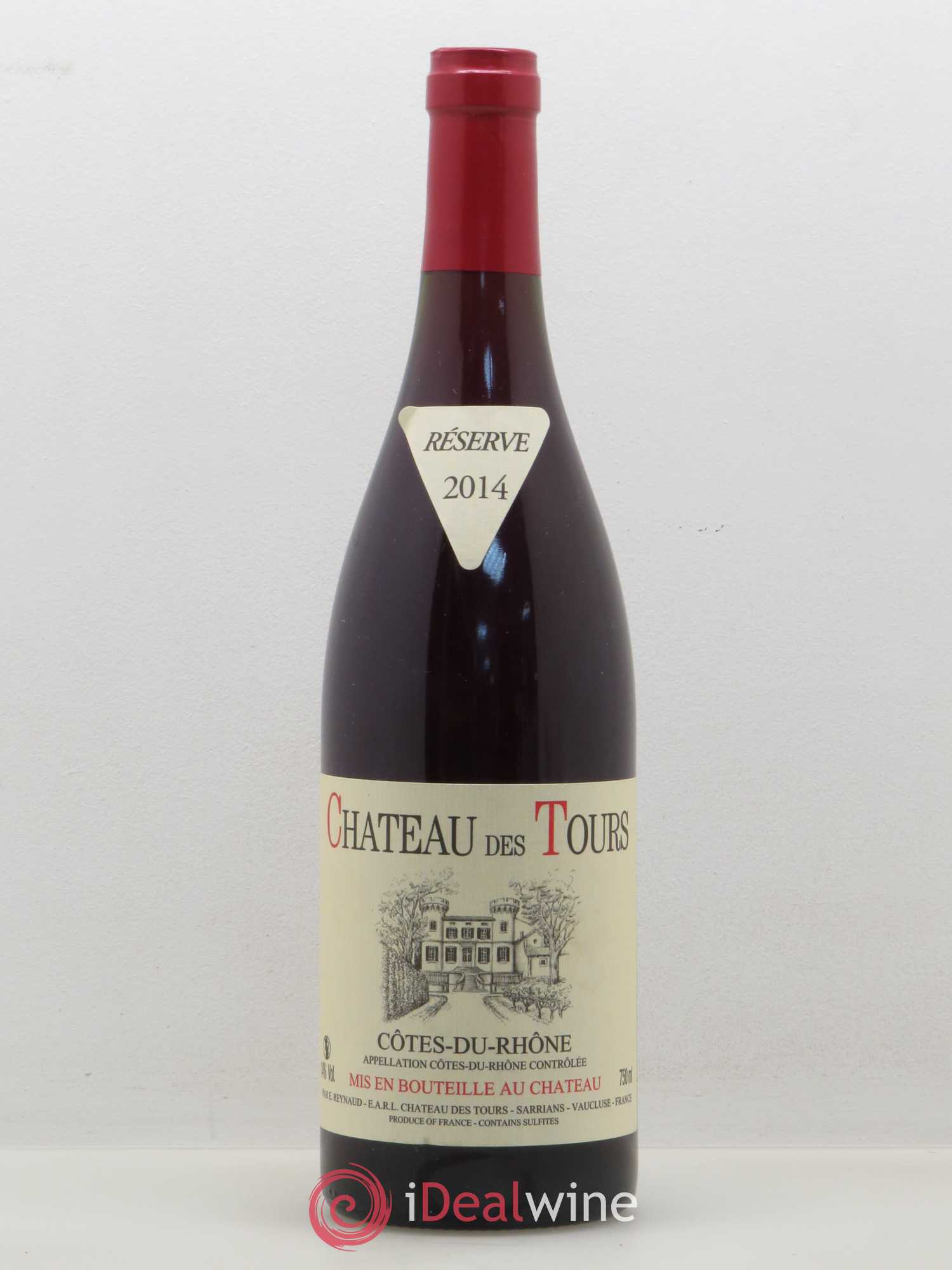 Côtes-du-Rhône Château des Tours Emmanuel Reynaud 2014 - Lot de 1 bouteille - 0