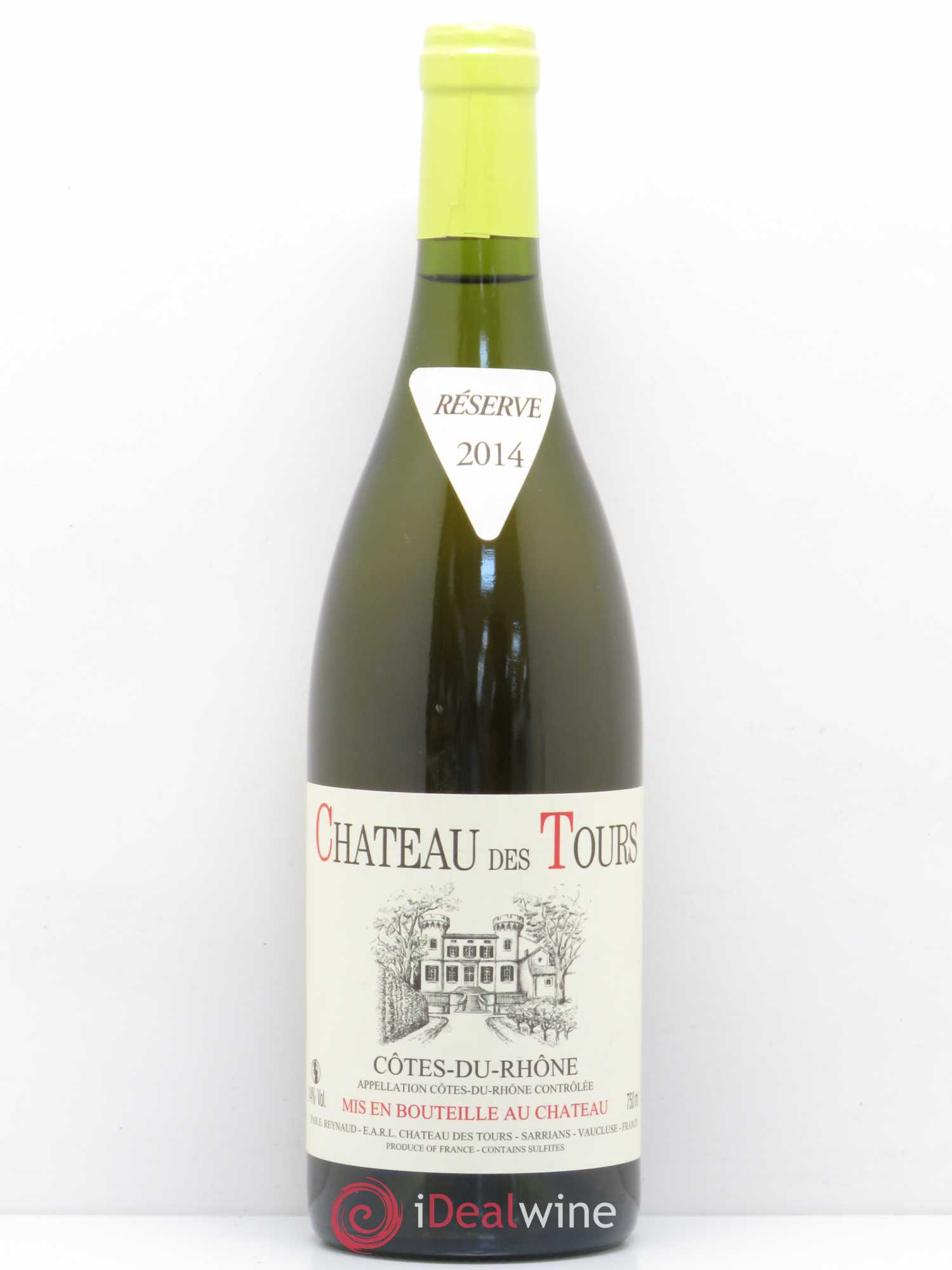 Côtes-du-Rhône Château des Tours Emmanuel Reynaud 2014 - Lot de 1 bouteille - 0