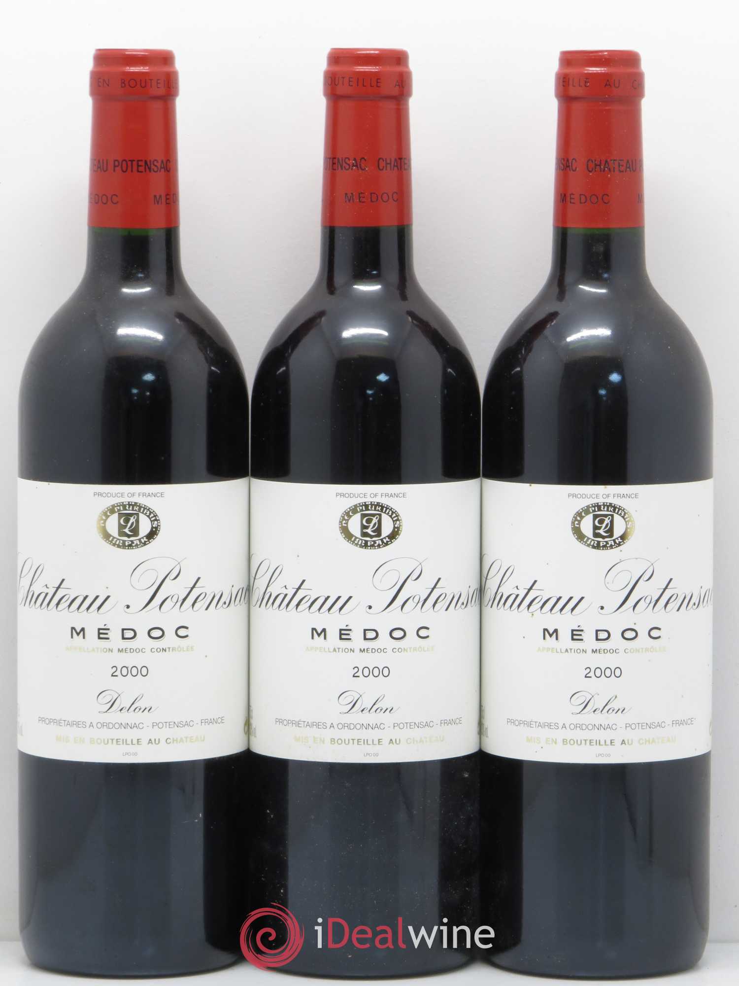 Château Potensac (sans prix de réserve) 2000 - Lot de 6 bouteilles - 2