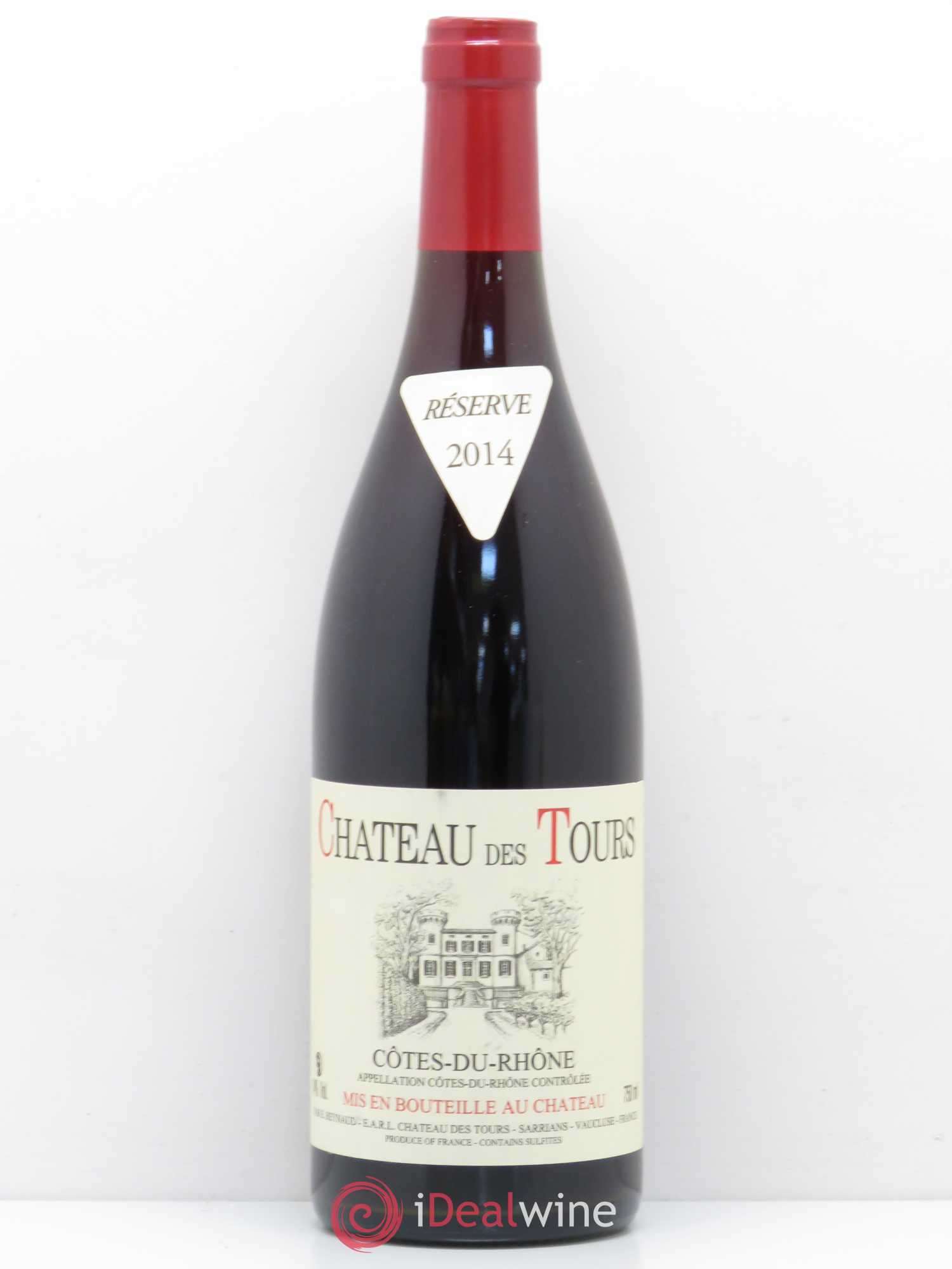 Côtes-du-Rhône Château des Tours Emmanuel Reynaud 2014 - Lot de 1 bouteille - 0