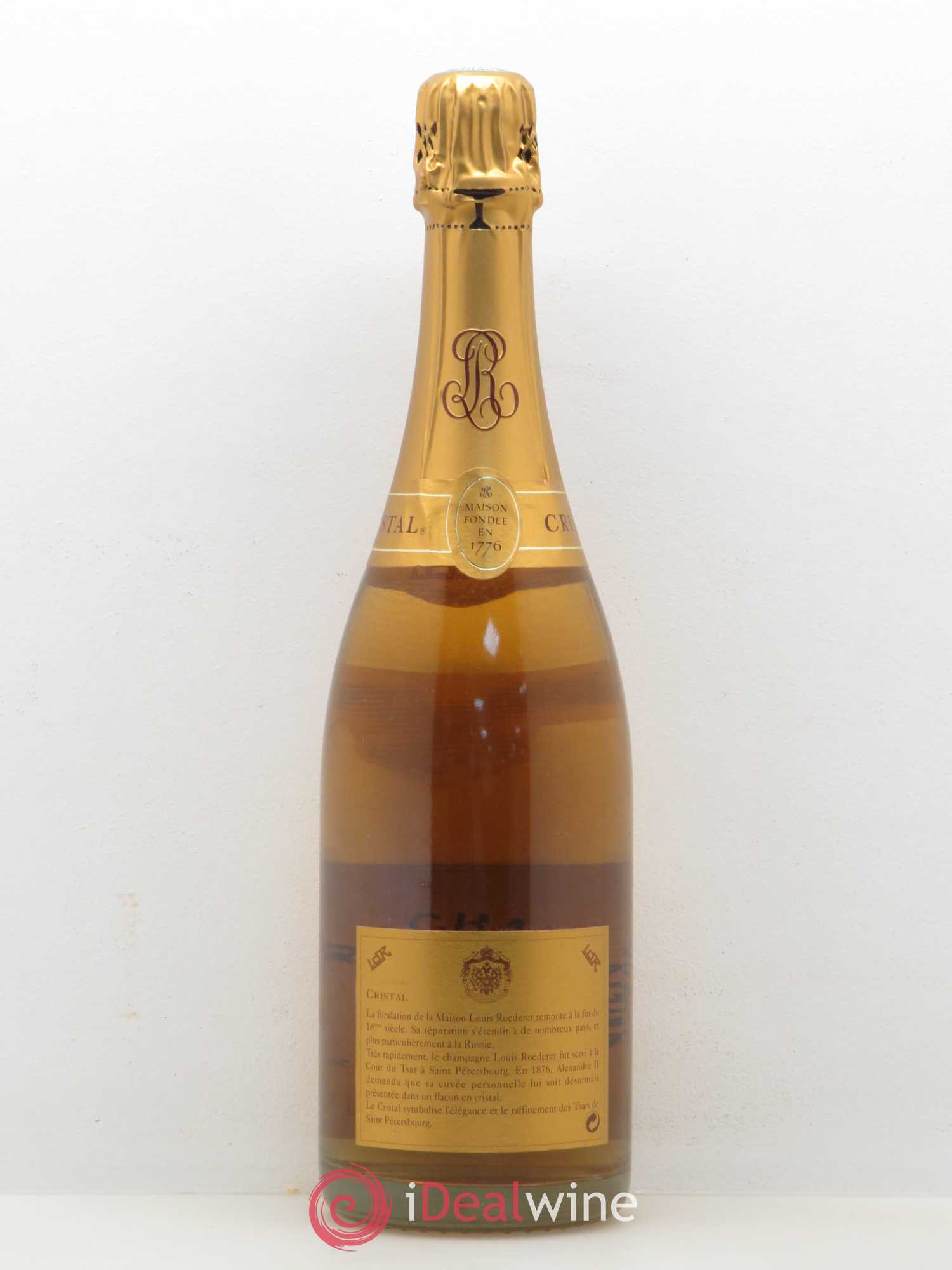 Cristal Louis Roederer 1990 - Lot de 1 bouteille - 1