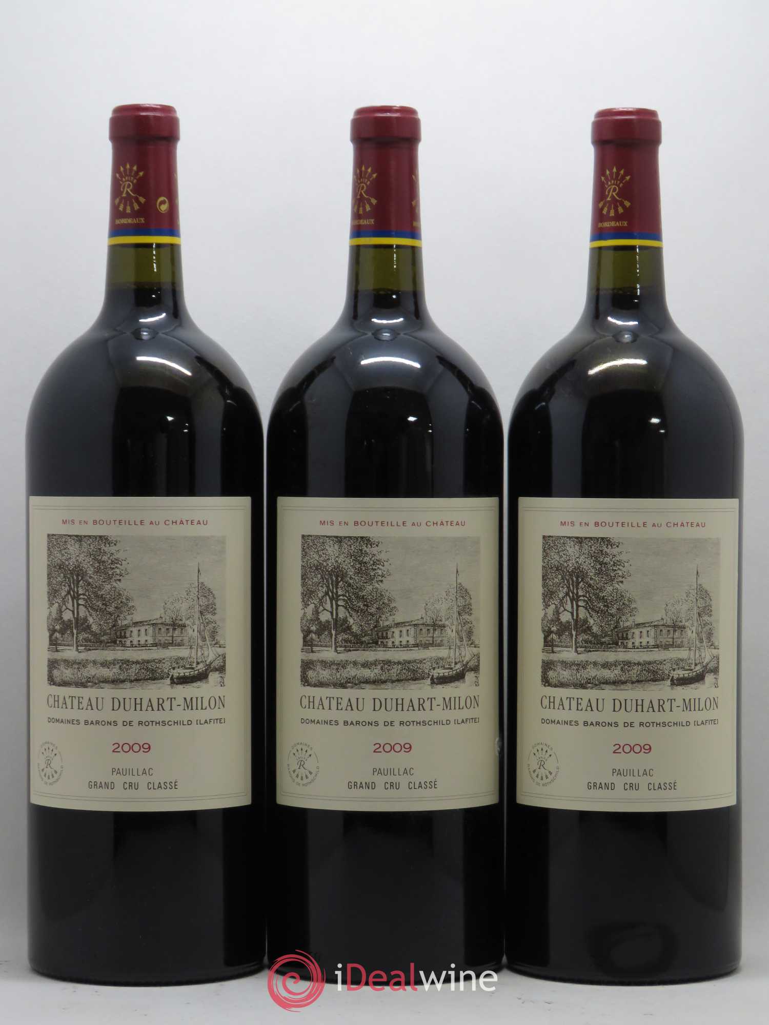 Château Duhart-Milon 4ème Grand Cru Classé 2009 - Lot de 3 magnums - 0