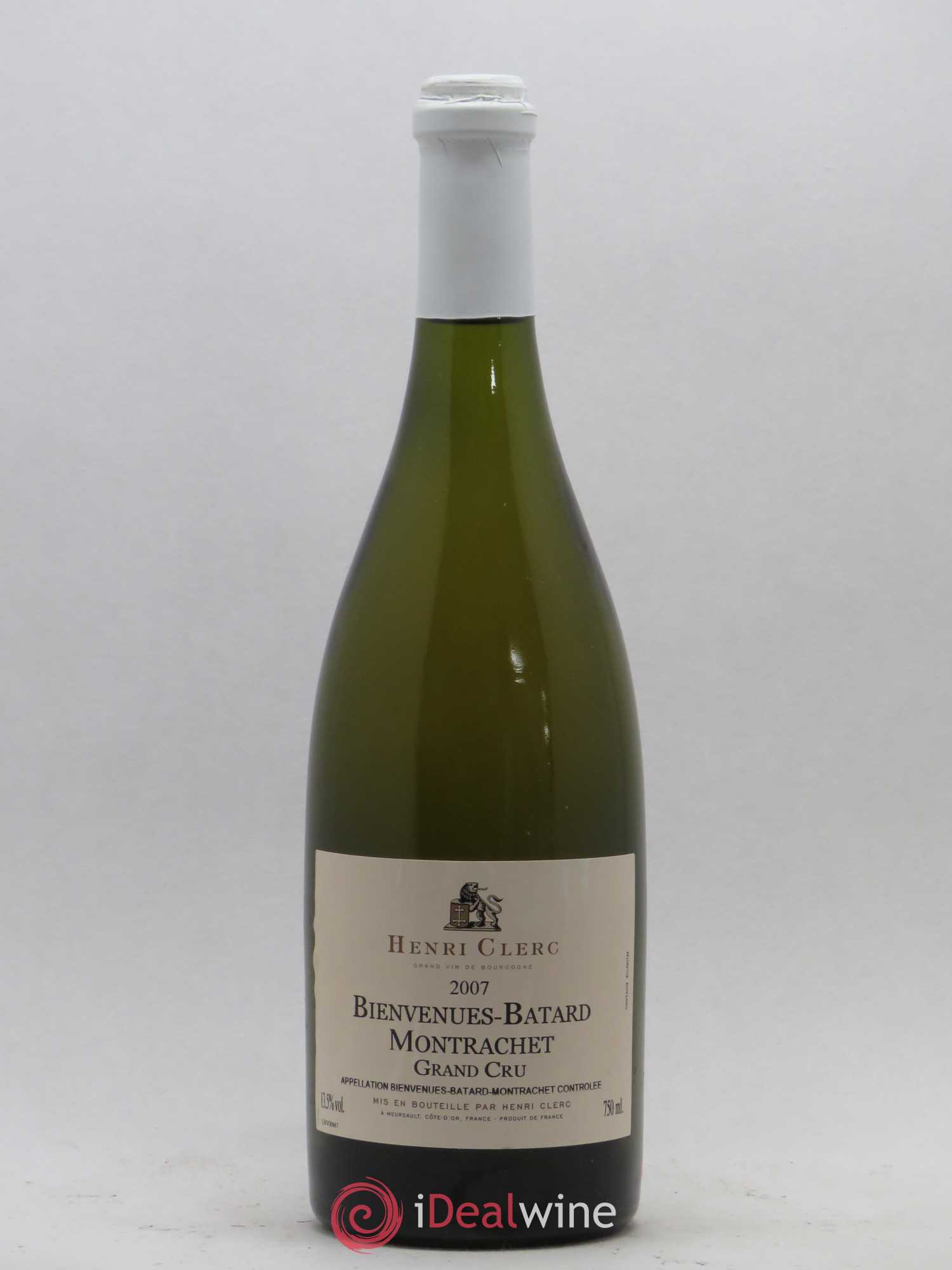 Bienvenues-Bâtard-Montrachet Grand Cru Henri Clerc (sans prix de réserve) 2007 - Lot de 1 bouteille - 0