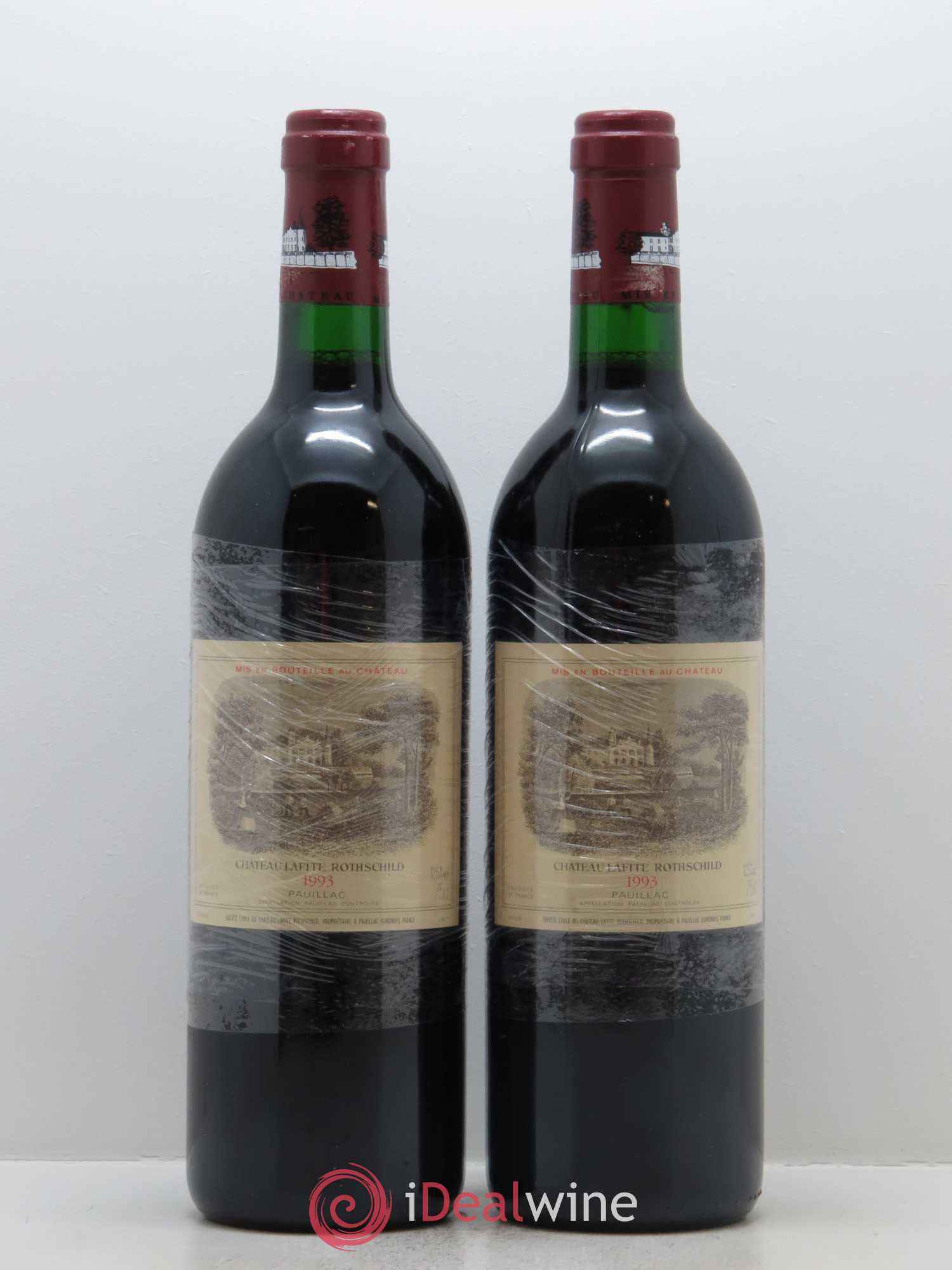 Château Lafite Rothschild 1er Grand Cru Classé 1993 - Lot de 2 bouteilles - 0