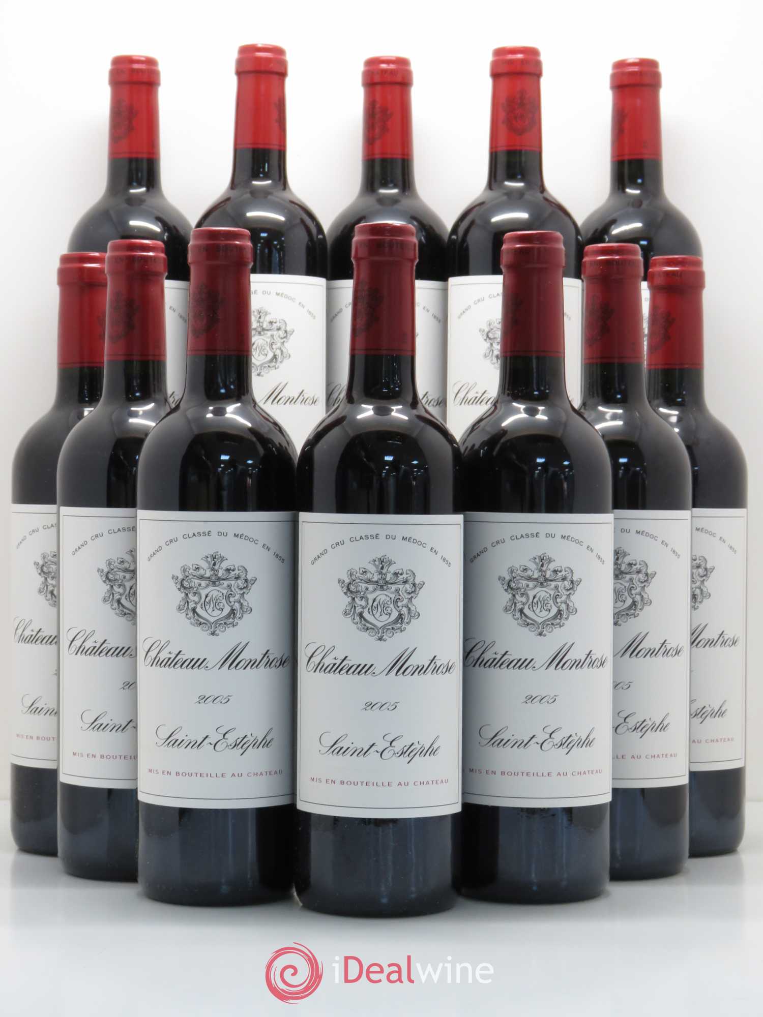 Château Montrose 2ème Grand Cru Classé 2005 - Lot de 12 bouteilles - 0