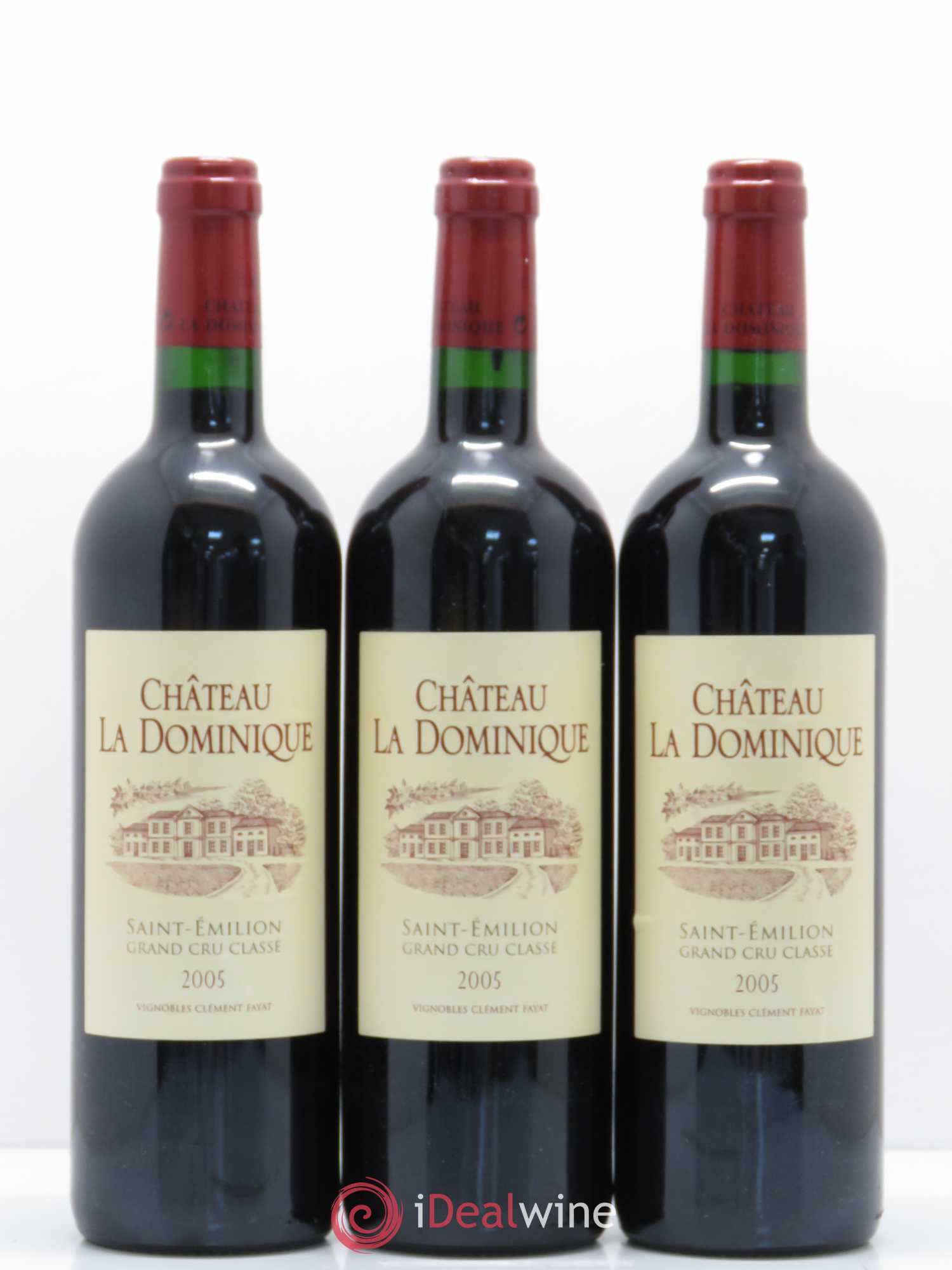 Château la Dominique Grand Cru Classé 2005 - Lot de 6 bouteilles - 2