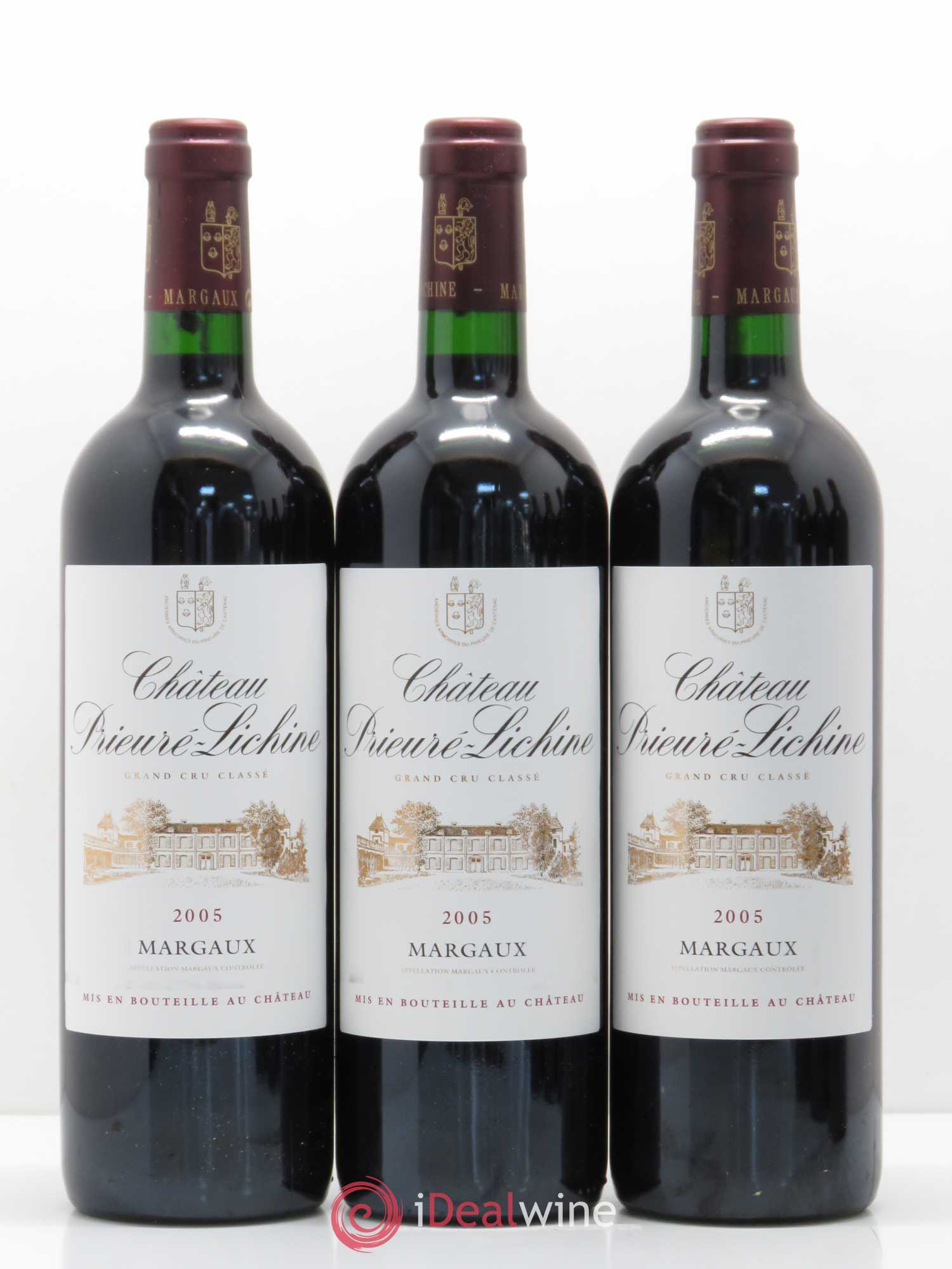 Château Prieuré Lichine 4ème Grand Cru Classé 2005 - Lotto di 6 bottiglie - 1