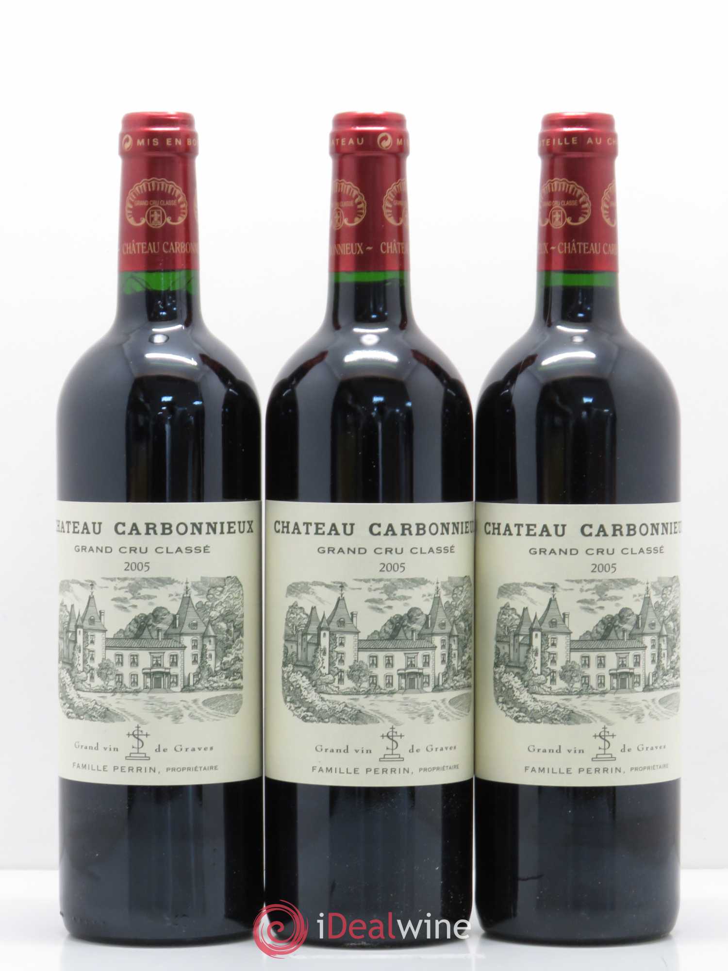 Château Carbonnieux Cru Classé de Graves 2005 - Lot de 6 bouteilles - 2