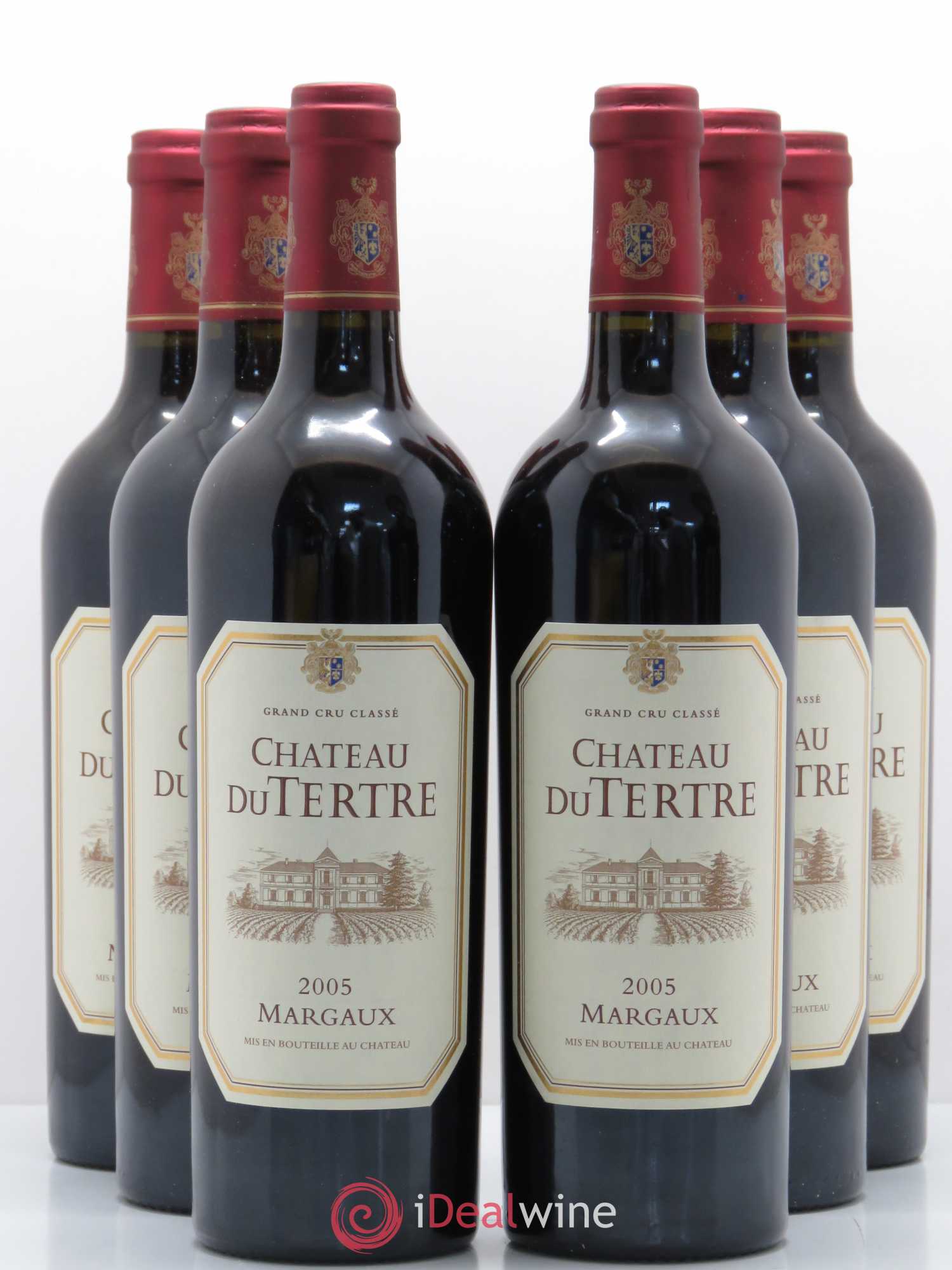 Château du Tertre 5ème Grand Cru Classé 2005 - Lot de 6 bouteilles - 0