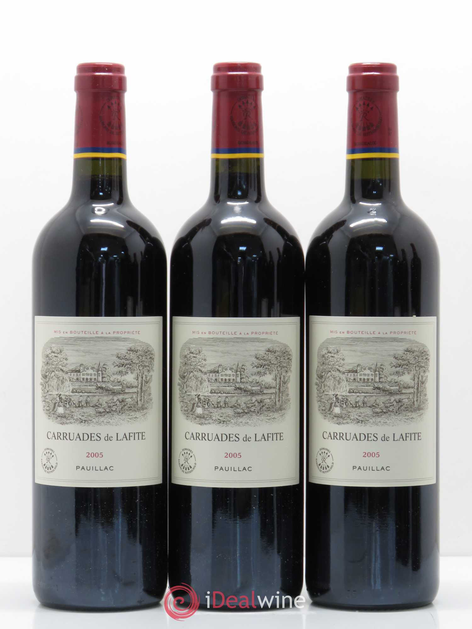 Carruades de Lafite Rothschild Second Vin 2005 - Lot de 6 bouteilles - 1