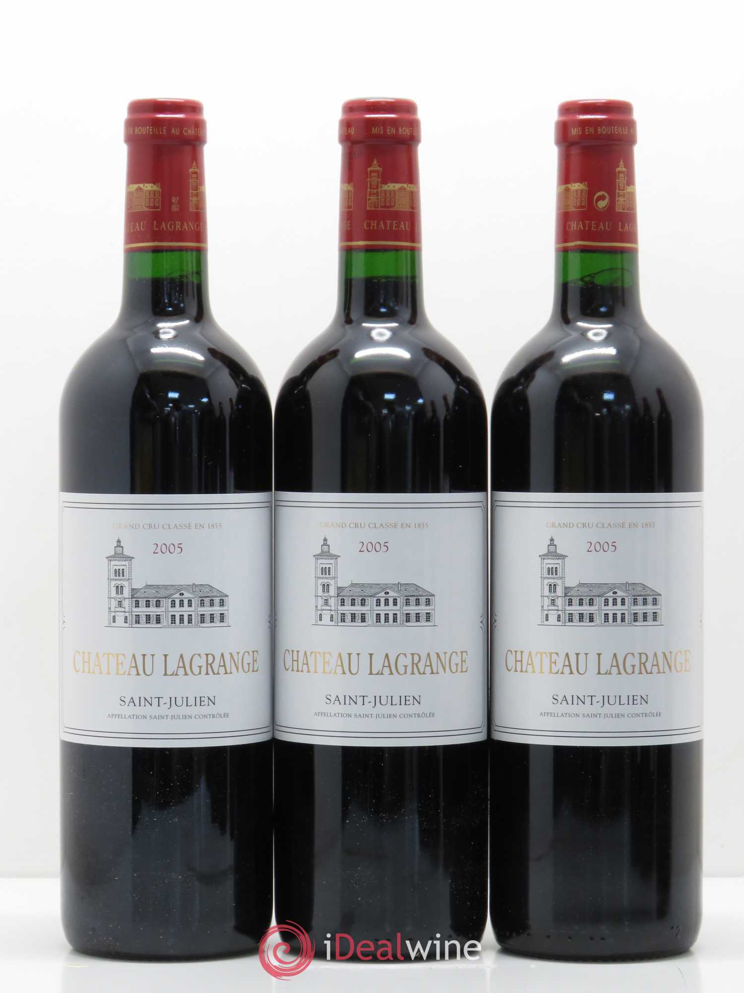 Château Lagrange 3ème Grand Cru Classé 2005 - Lot de 6 bouteilles - 1