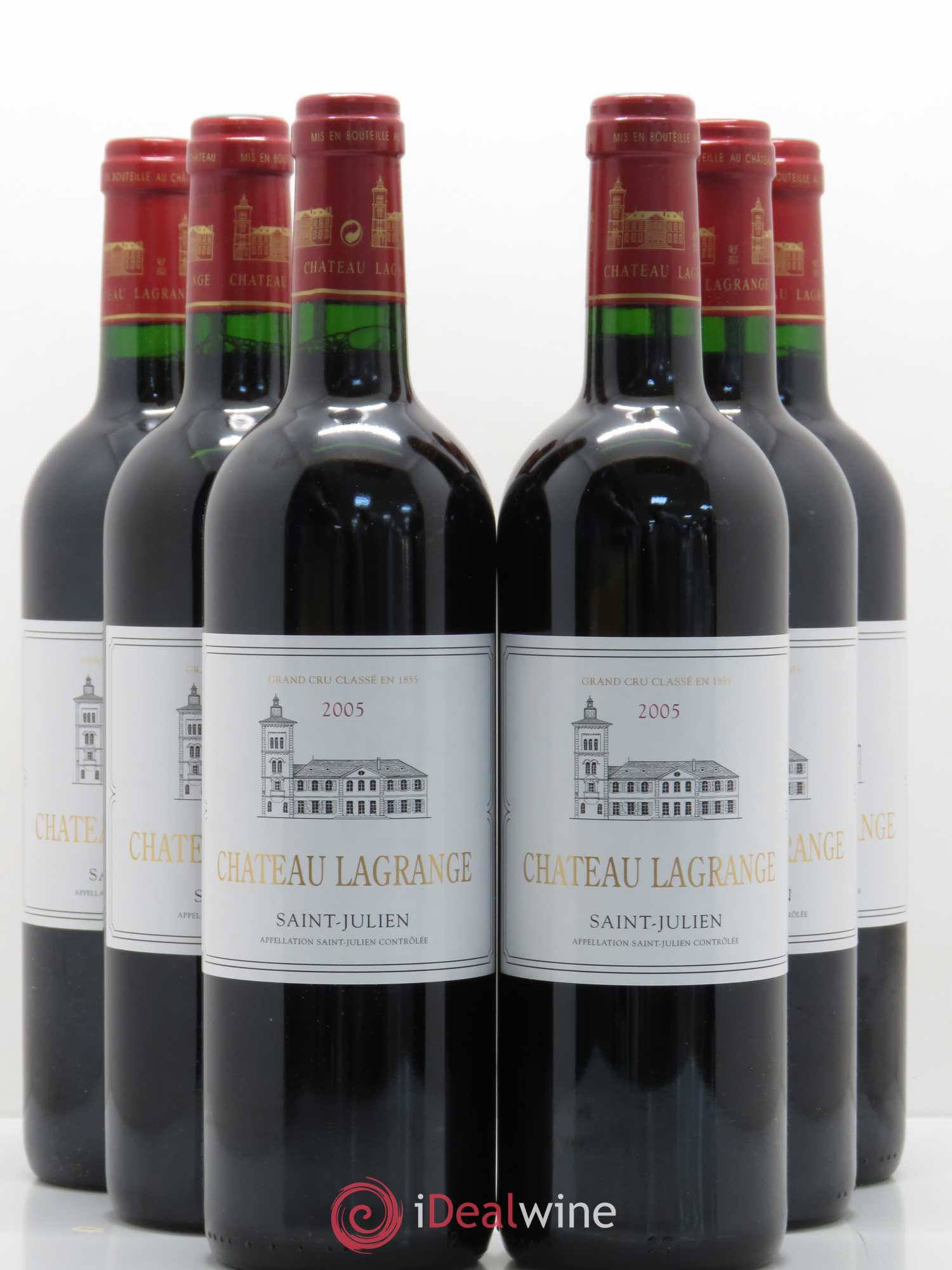 Château Lagrange 3ème Grand Cru Classé 2005 - Lot de 6 bouteilles - 0