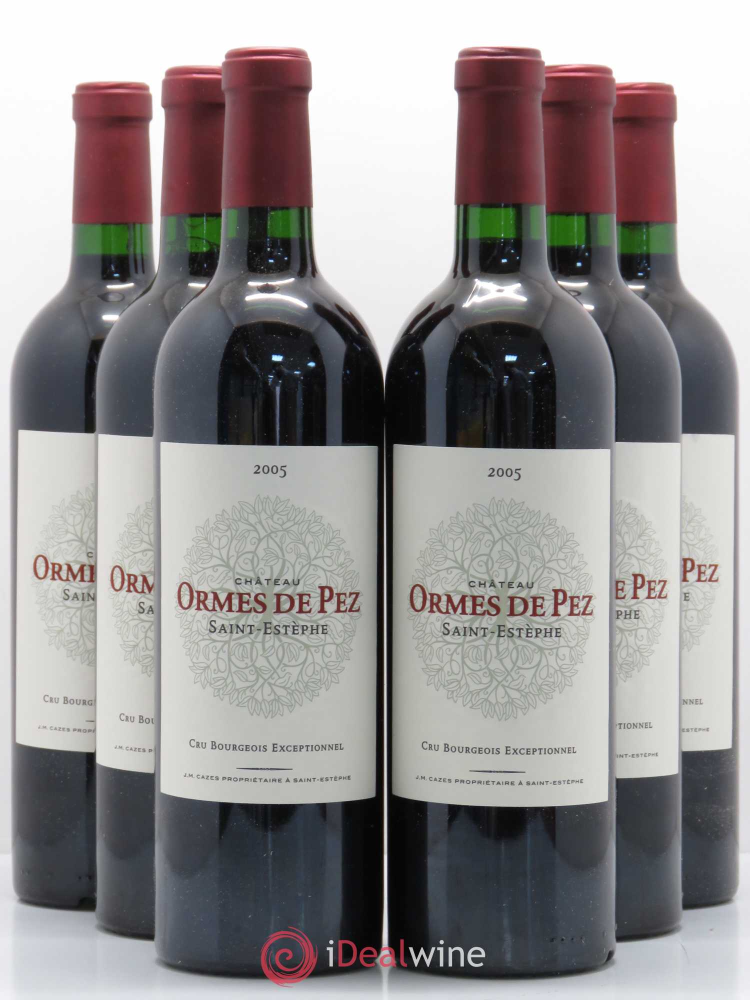 Château les Ormes de Pez 2005 - Lot de 6 bouteilles - 0