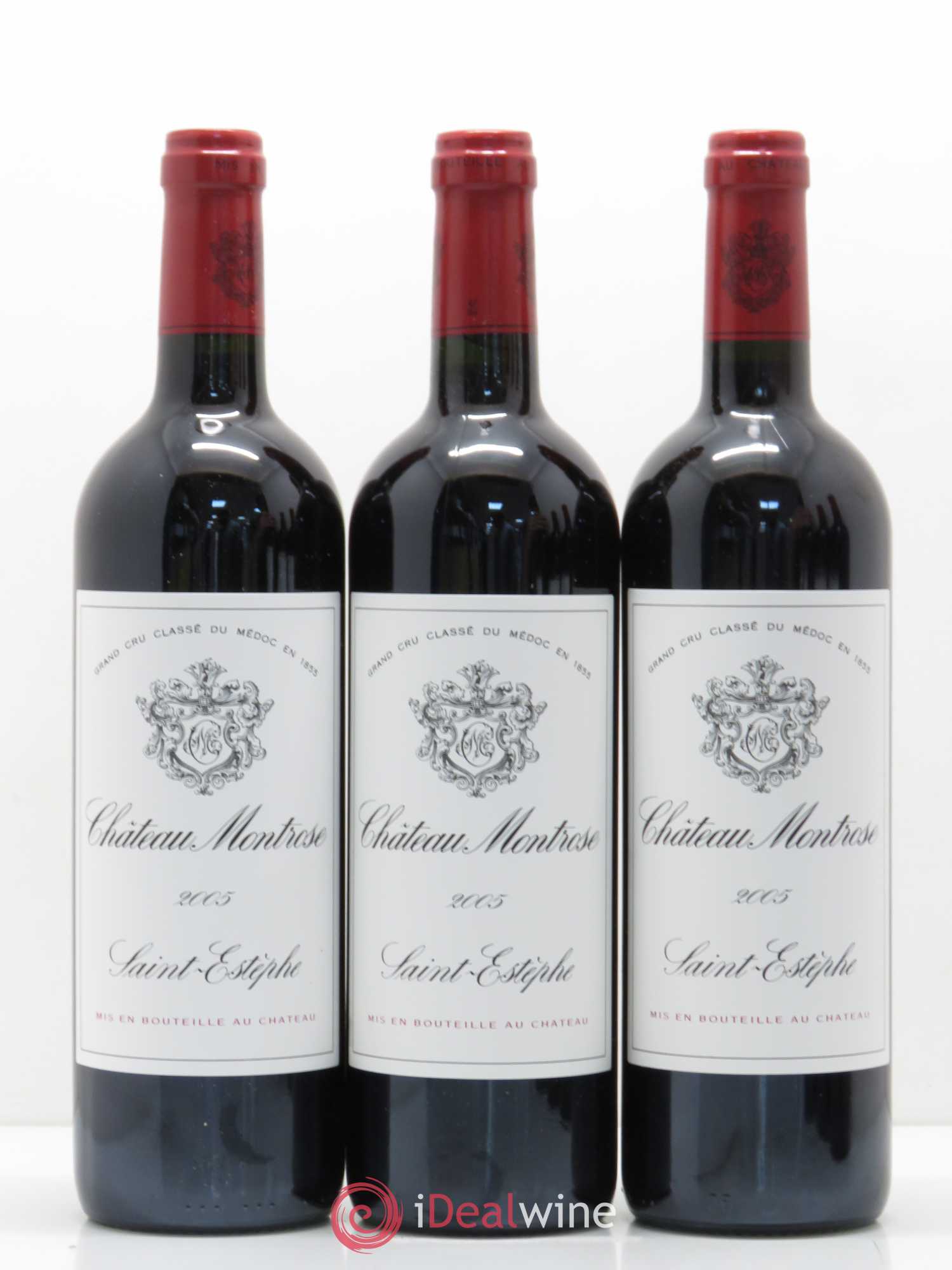 Château Montrose 2ème Grand Cru Classé 2005 - Lot de 12 bouteilles - 1