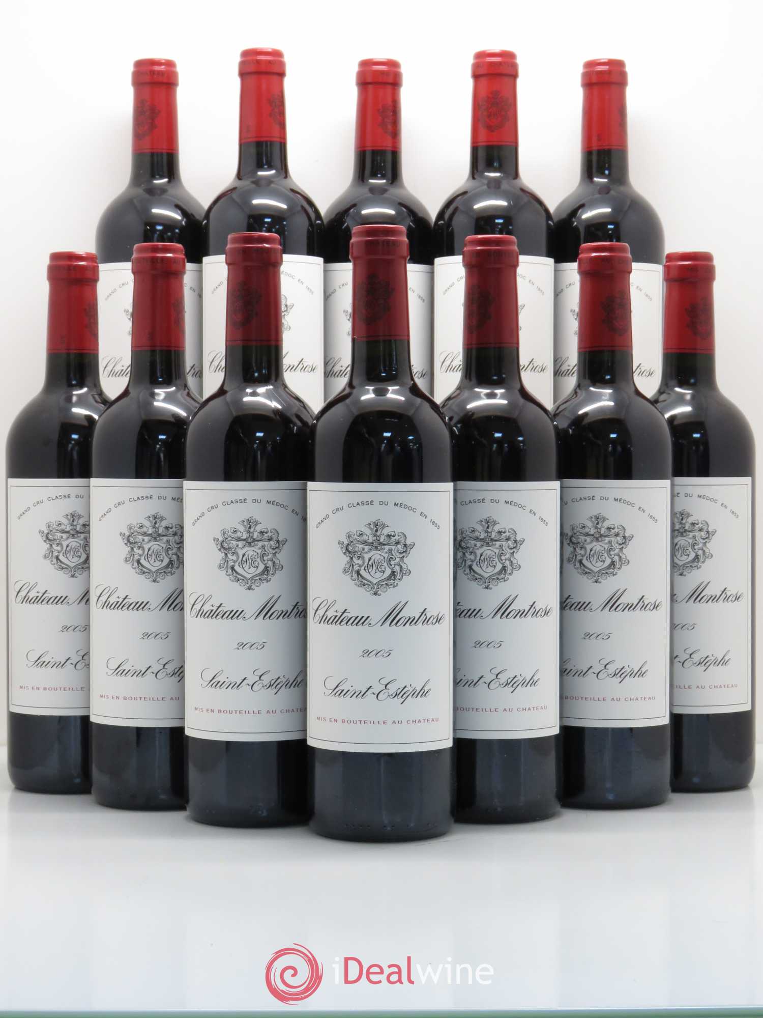Château Montrose 2ème Grand Cru Classé 2005 - Lot de 12 bouteilles - 0